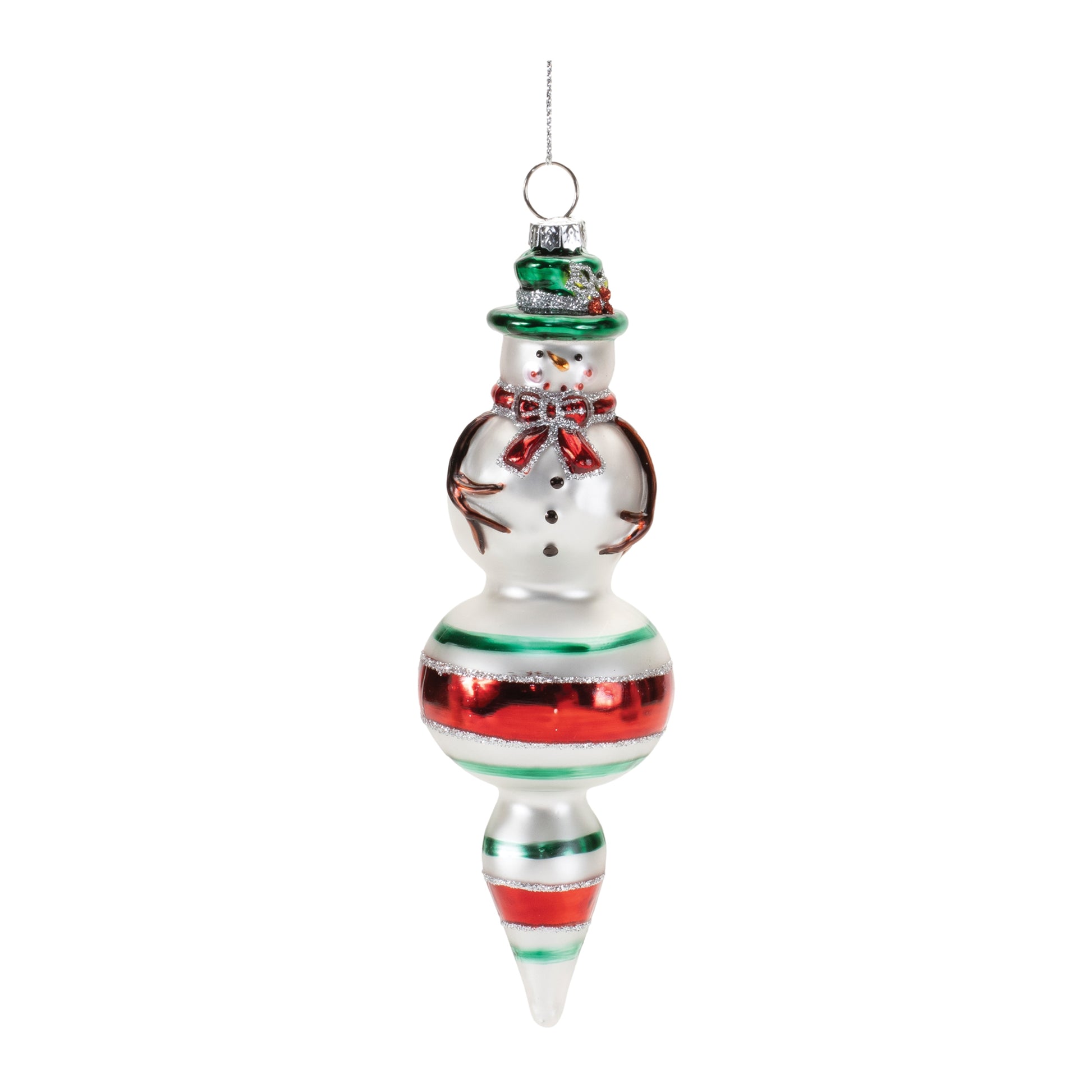 Snowman Drop Ornament (Set of 12)