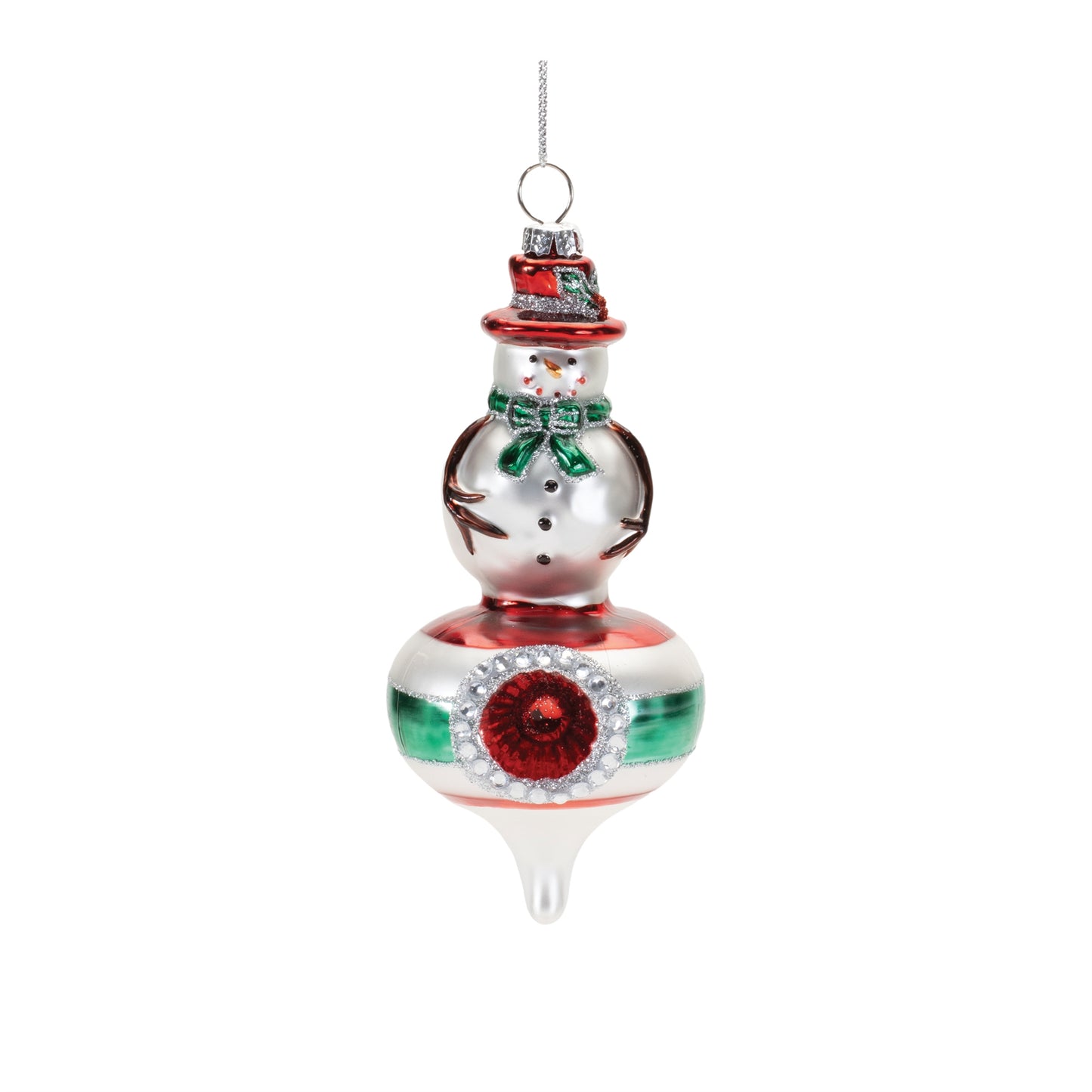 Snowman Drop Ornament (Set of 12)