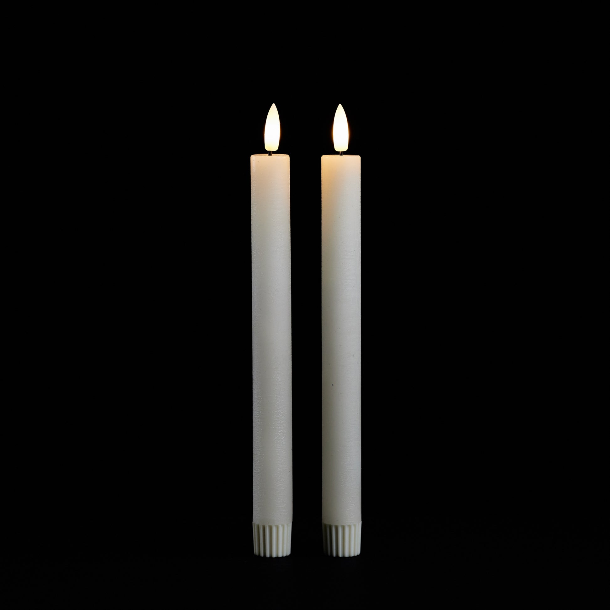 FIA Wick Ivory Taper Candle (Set of 2)