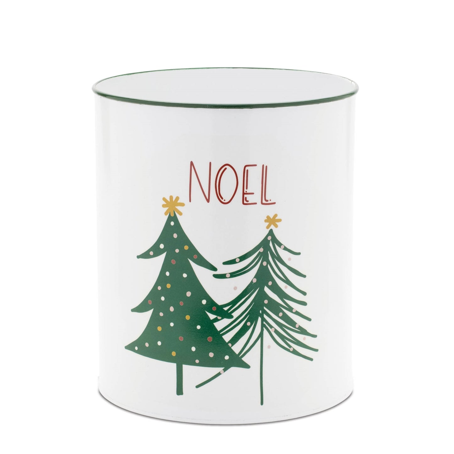 Metal Joy and Noel Planter (Set of 2)