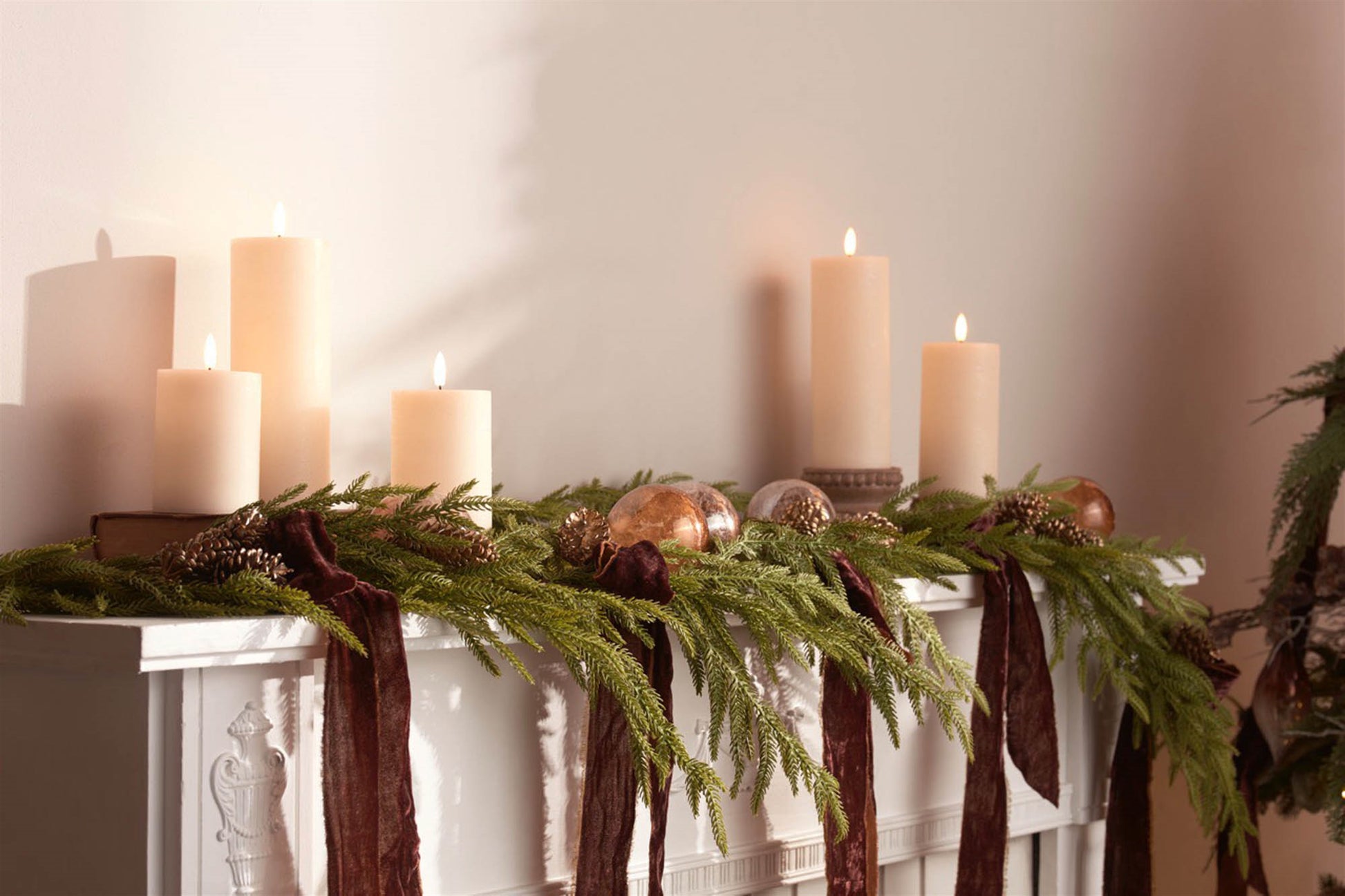 Winter Pine Garland (Set of 2)