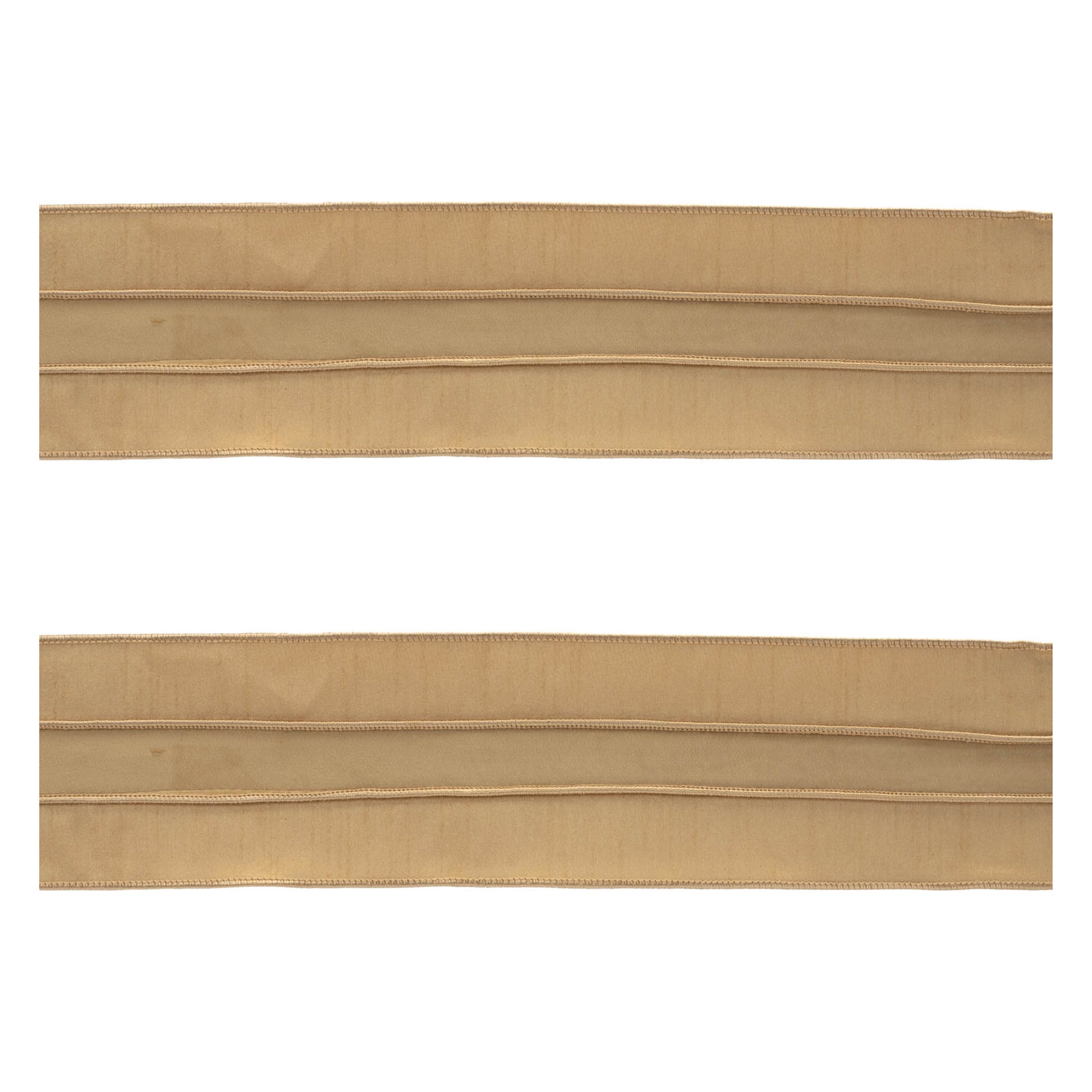 Gold Wired Ribbon (Set of 2)