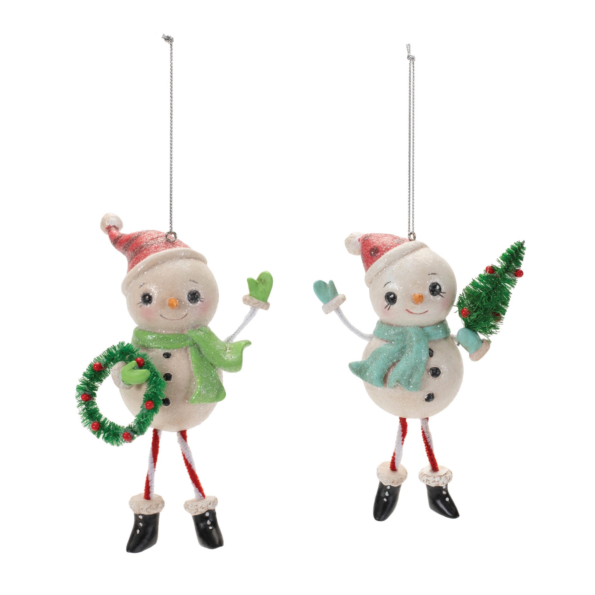 Nostalgic Snowman Ornament (Set of 12)