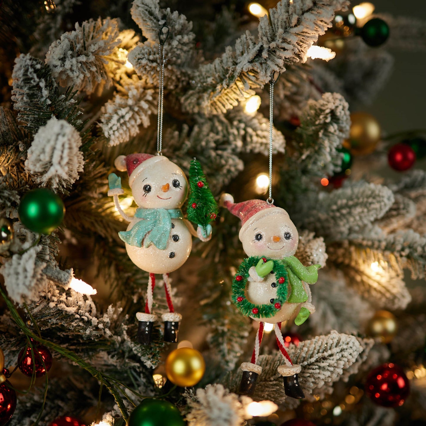 Nostalgic Snowman Ornament (Set of 12)
