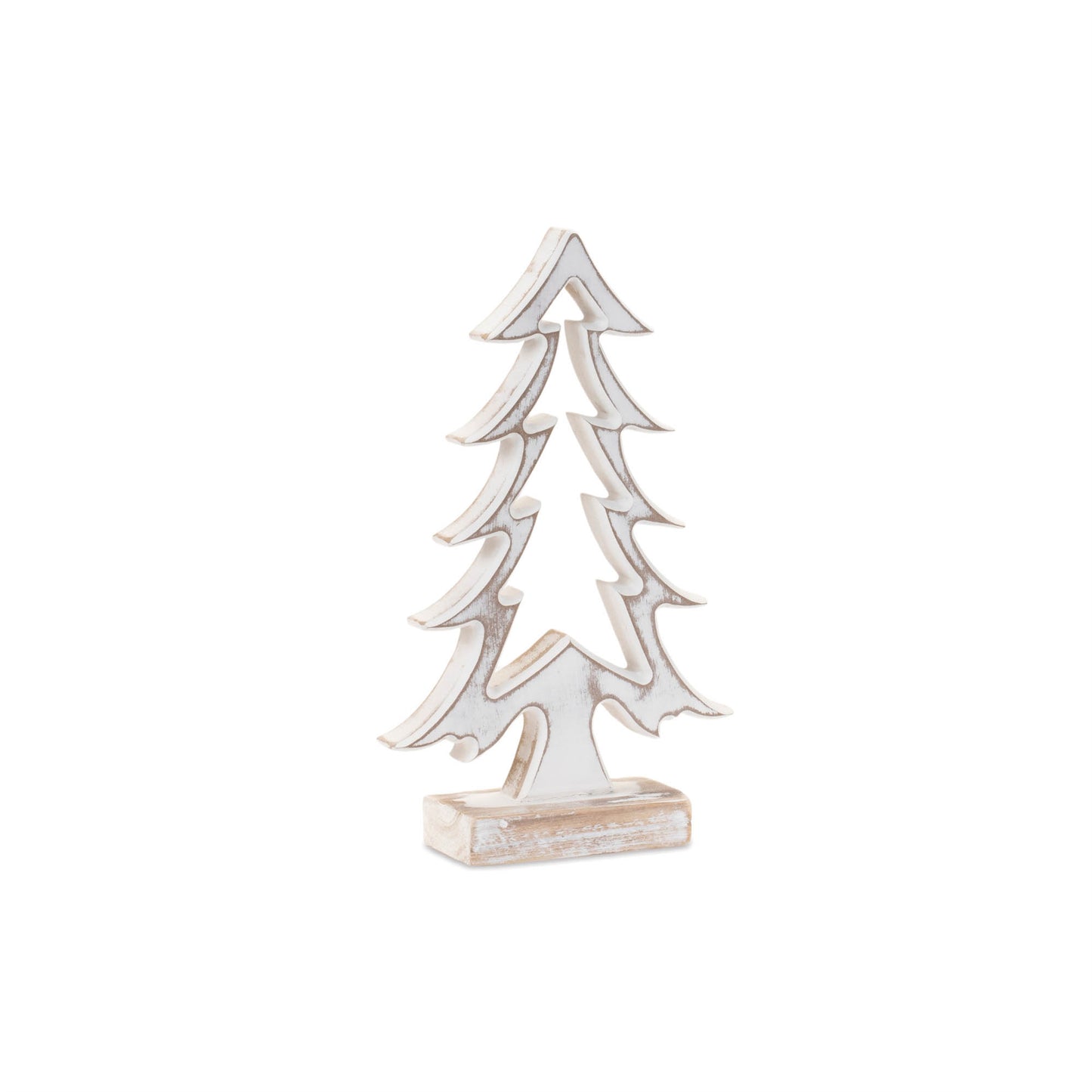 Wood Pine Tree Outline (Set of 3)