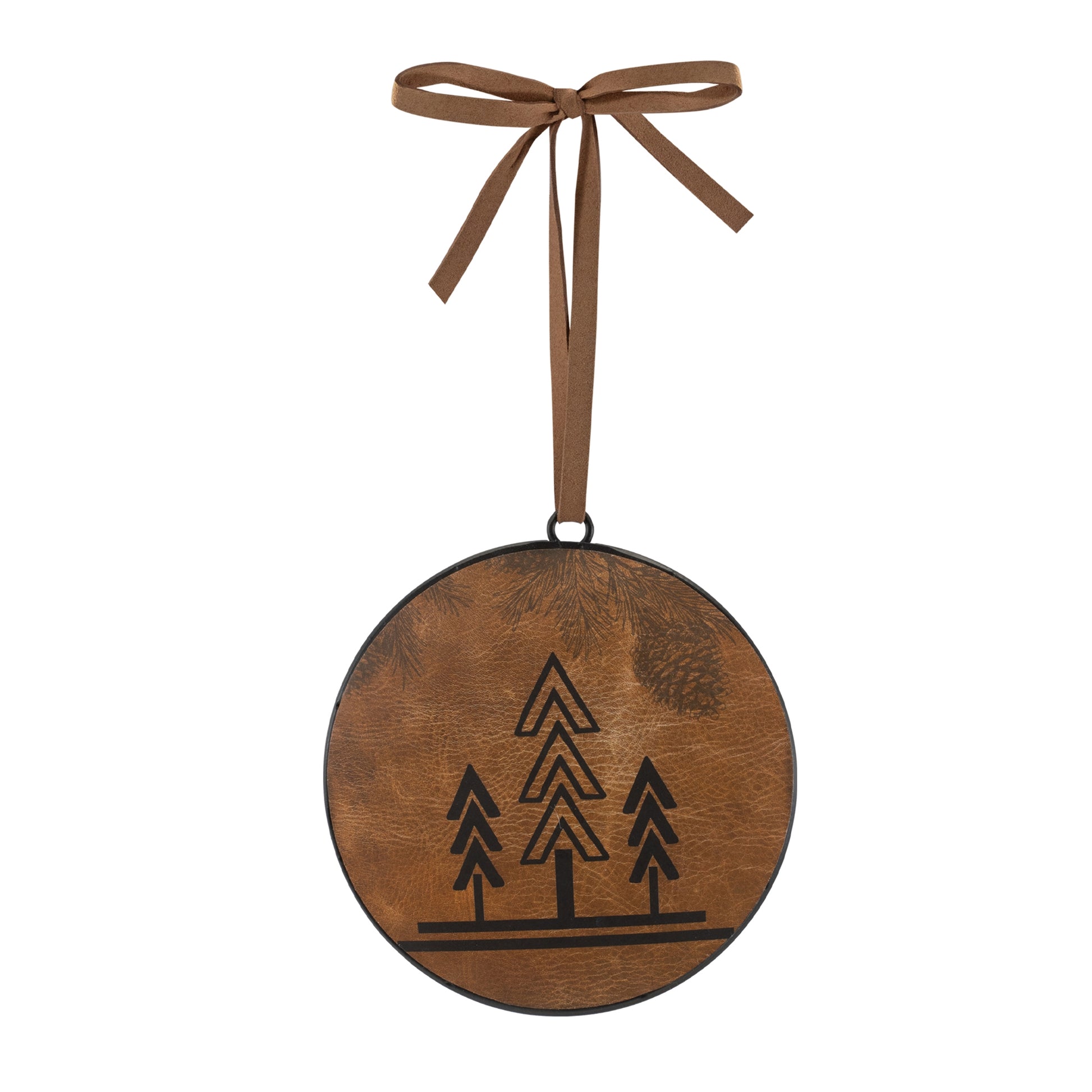 Bison Disc Ornament (Set of 12)