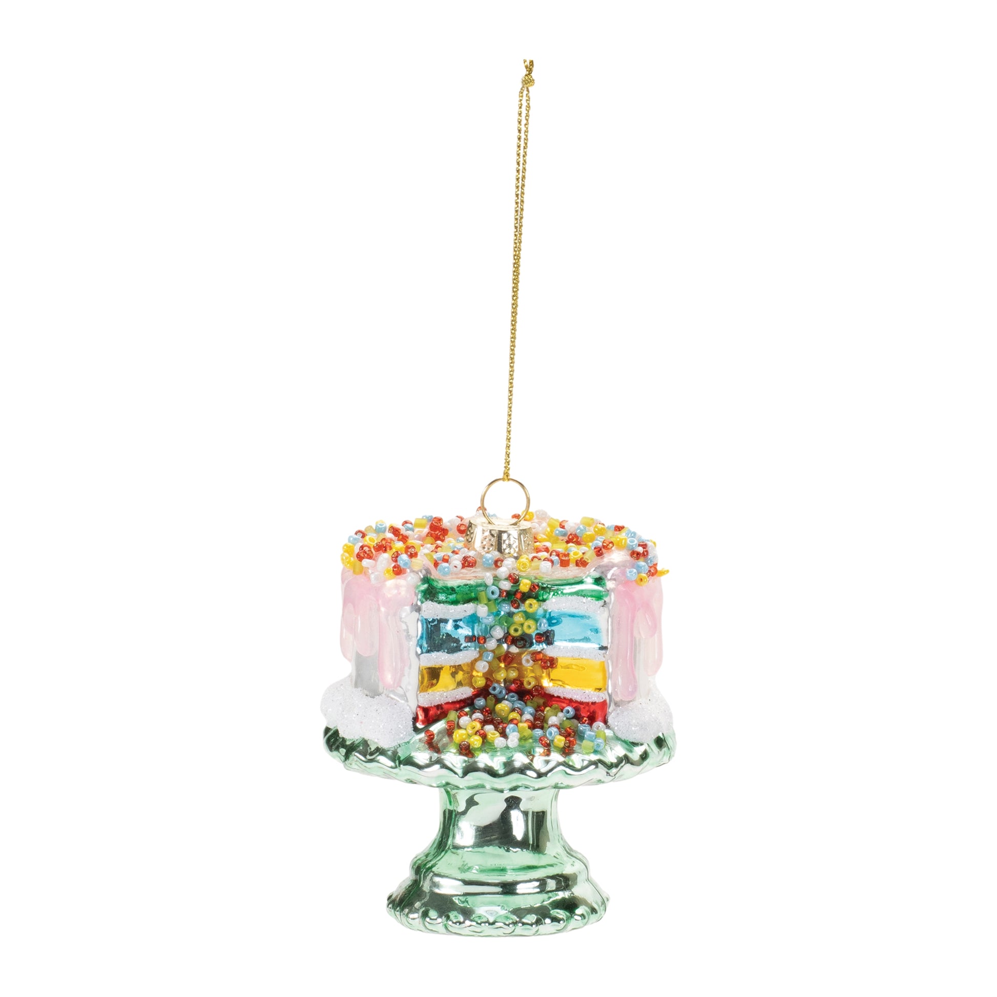 Layered Cake Ornament (Set of 6)