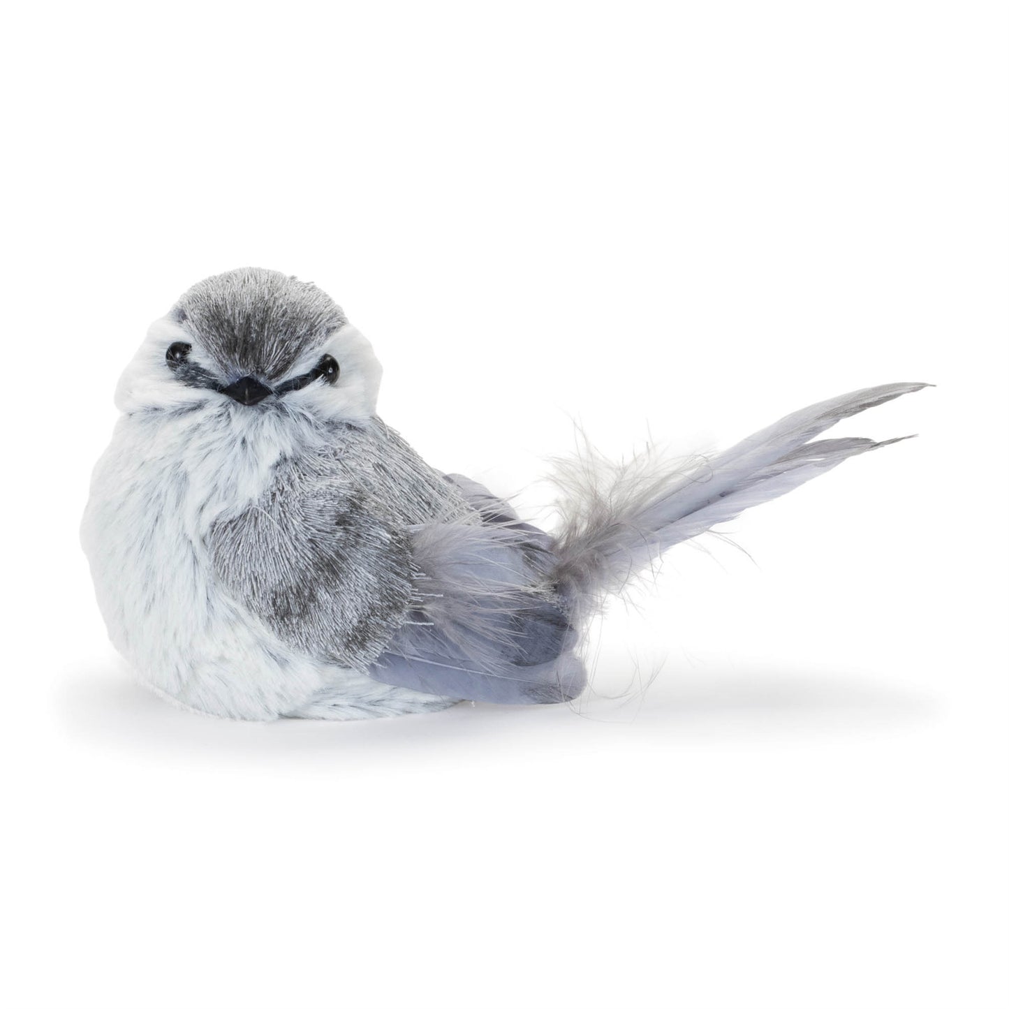 Feathered Bird Shelf Sitter (Set of 12)