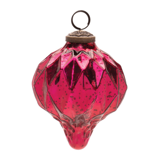 Harliquin Mercury Glass Onion Ornament (Set of 6)