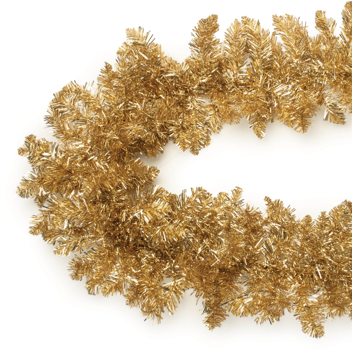 Metallic Pine Tinsel Garland 5'L