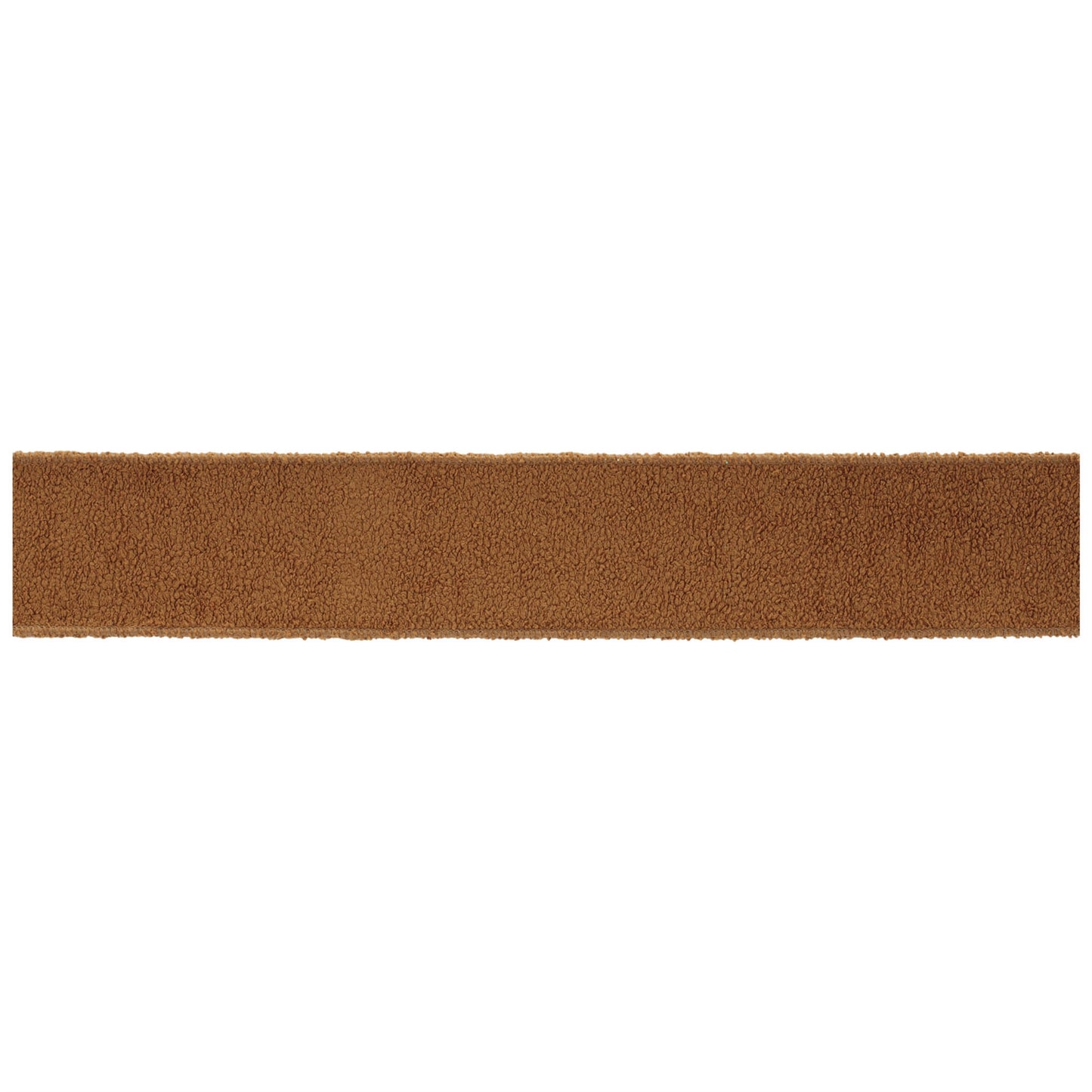 Fuzzy Brown Wired Ribbon (Set of 2)