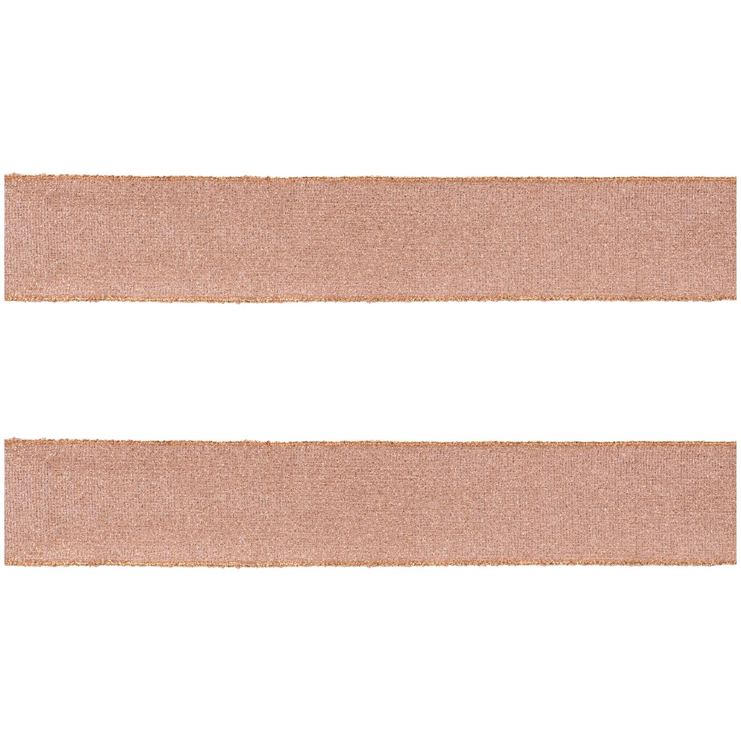 Pink Shimmer Wired Ribbon (Set of 2)