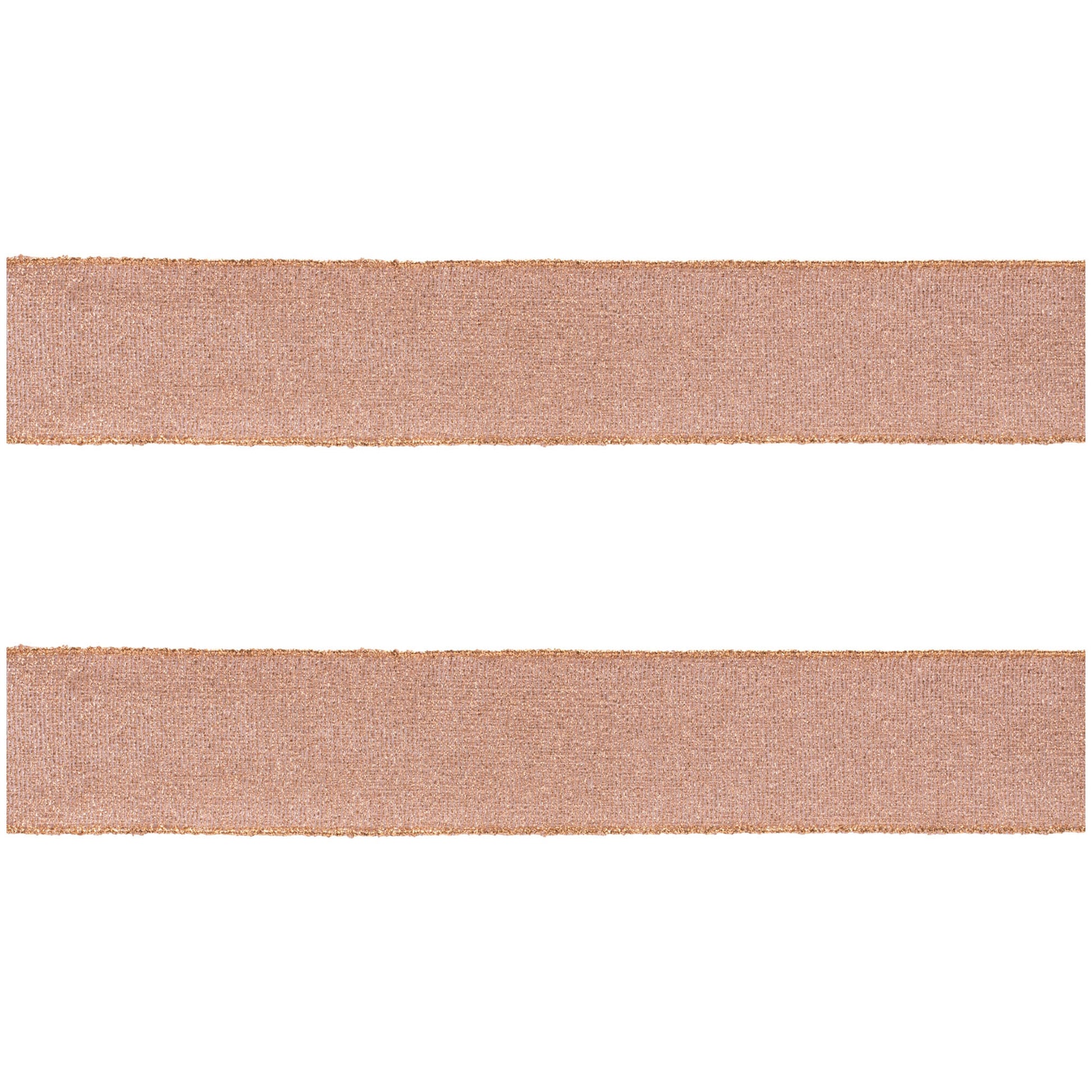 Pink Shimmer Wired Ribbon (Set of 2)