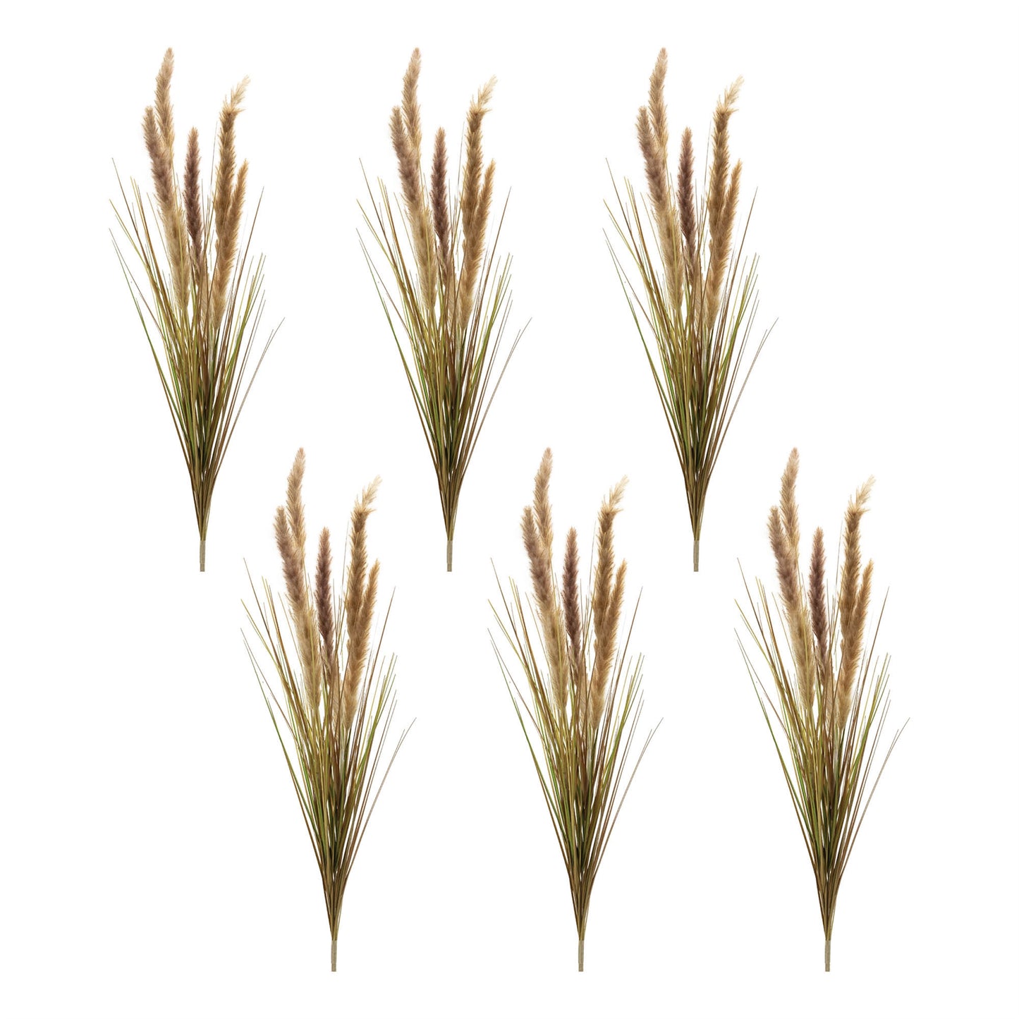 Foxtail Grass Bush (Set of 6)