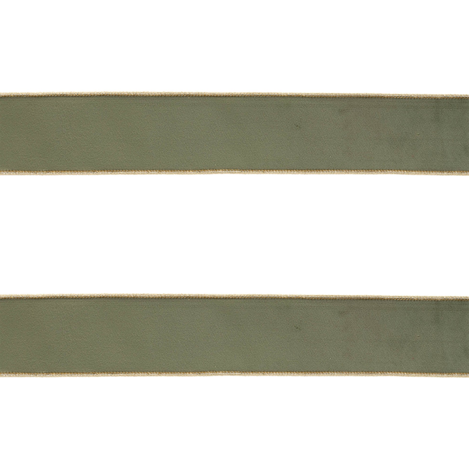 Green Wired Ribbon (Set of 2)