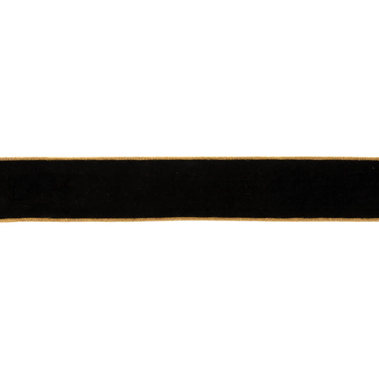 Black Wired Ribbon (Set of 2)