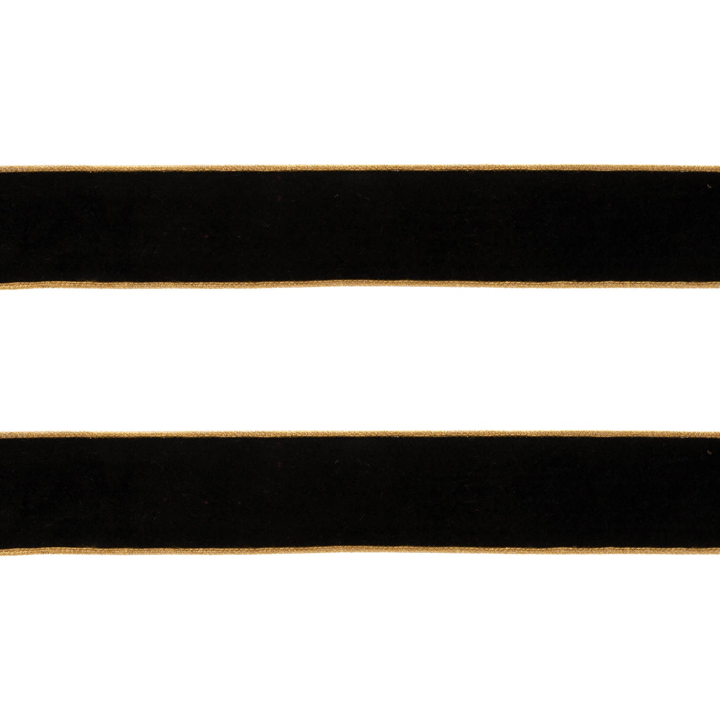 Black Wired Ribbon (Set of 2)