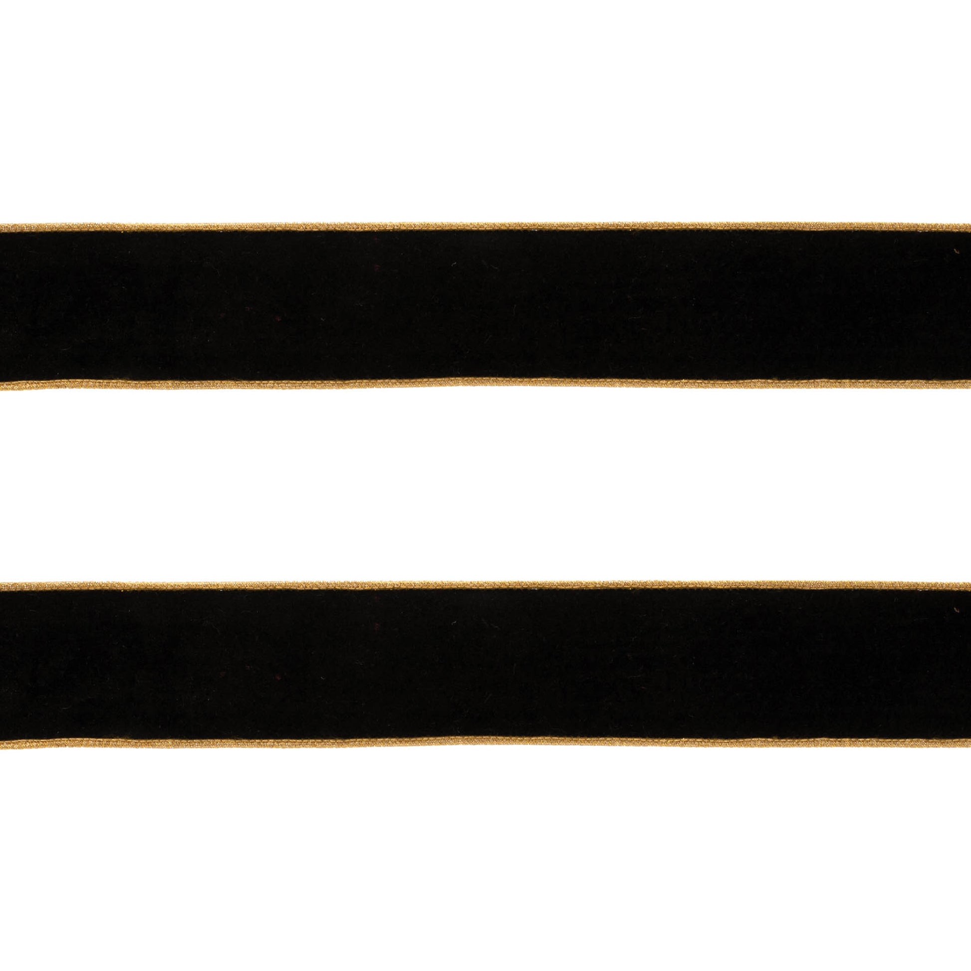 Black Wired Ribbon (Set of 2)