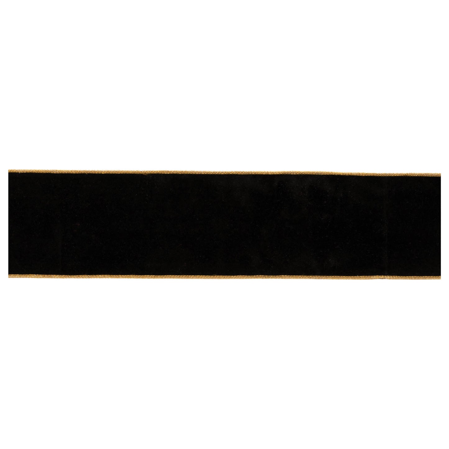 Black Wired Ribbon 4" x 10 Yds.