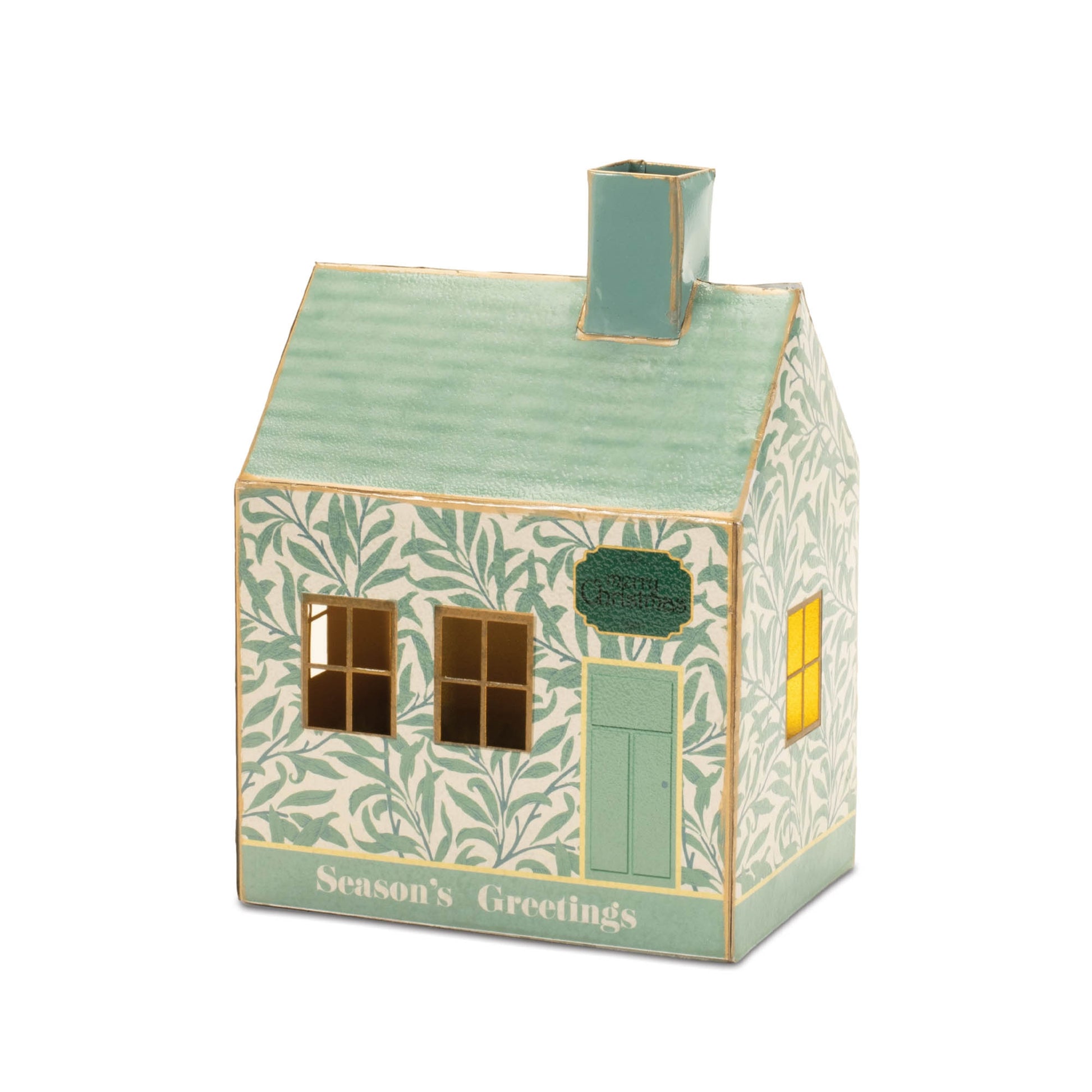LED Metal Holiday House (Set of 2)