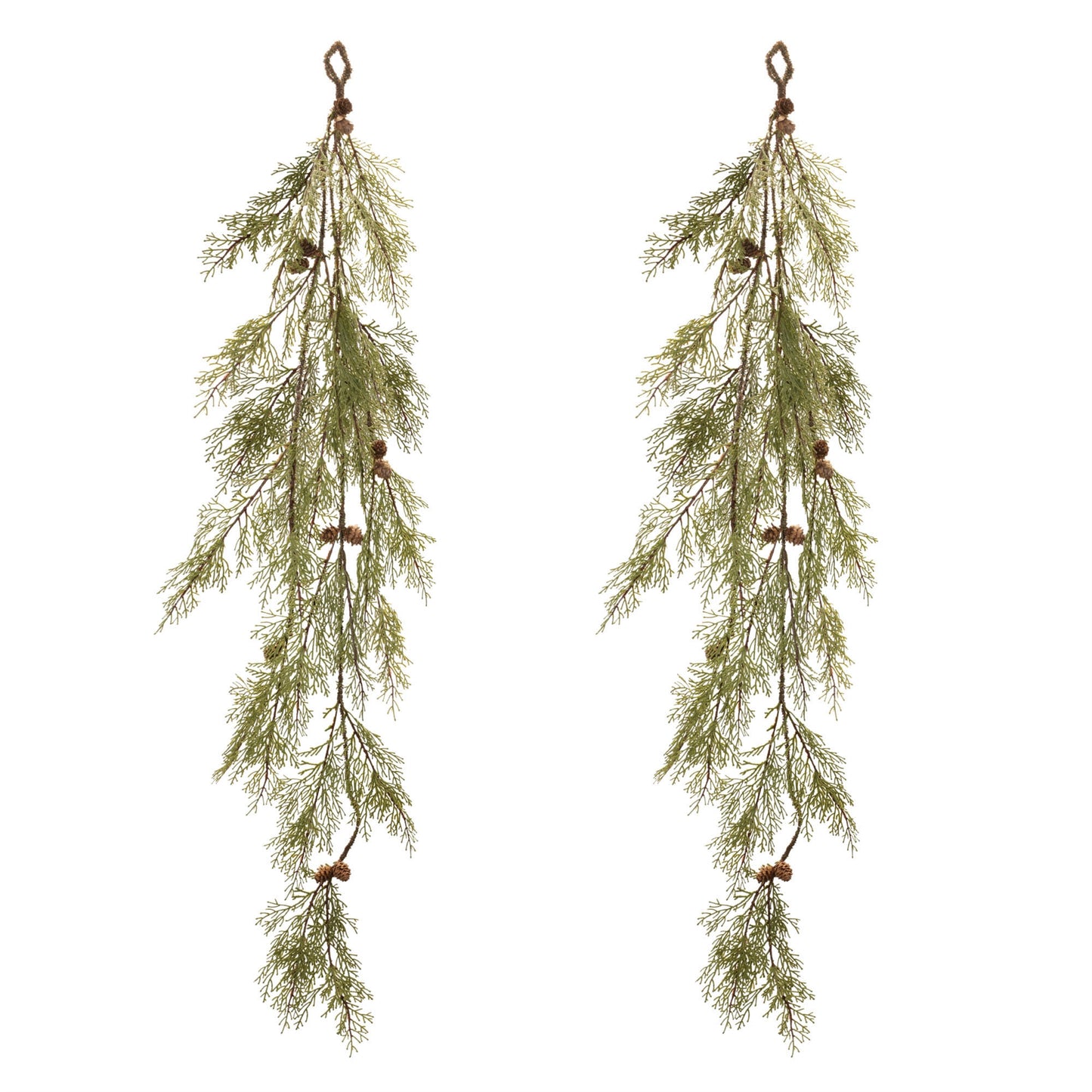 Pine and Pinecone Garland (Set of 2)