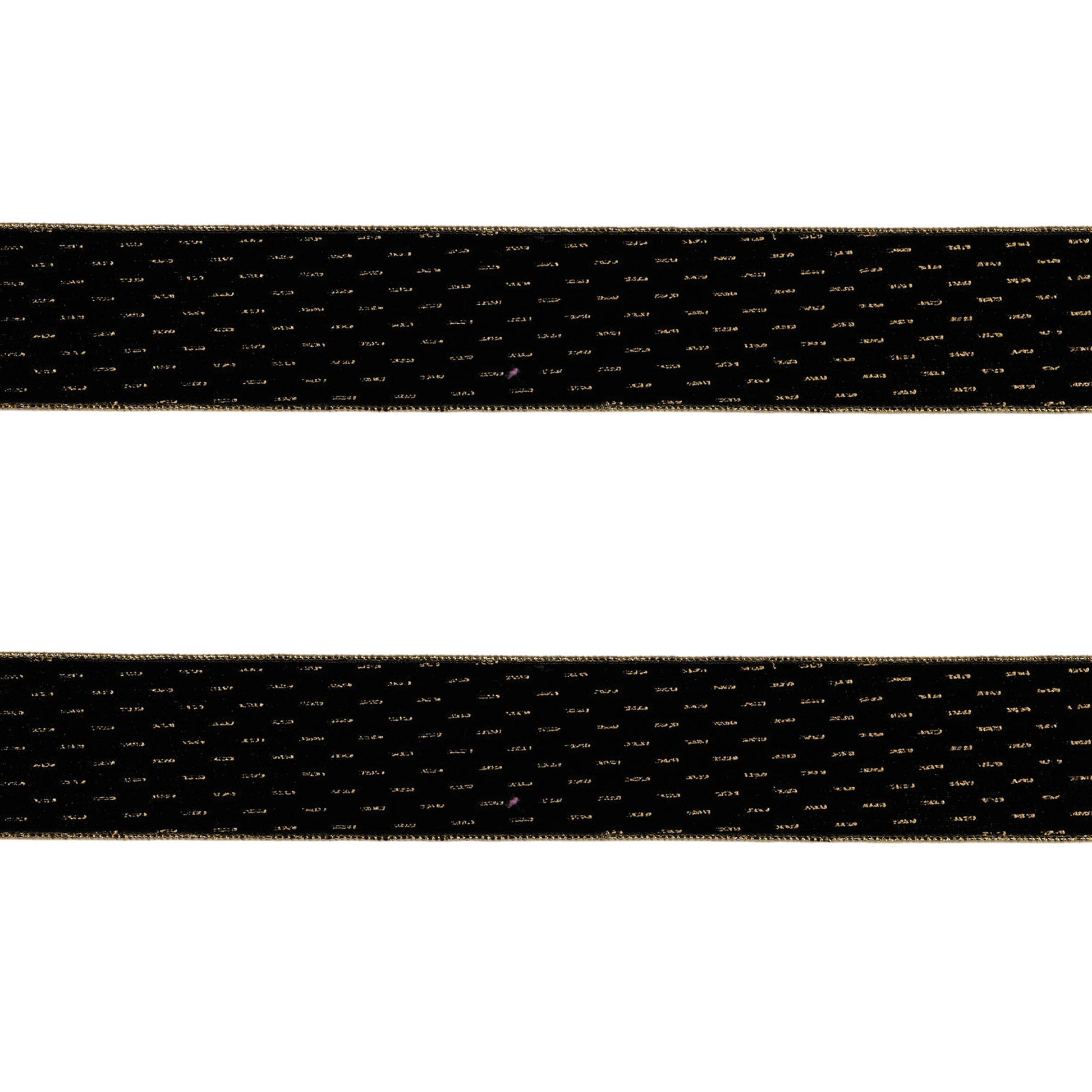 Black Wired Ribbon (Set of 2)