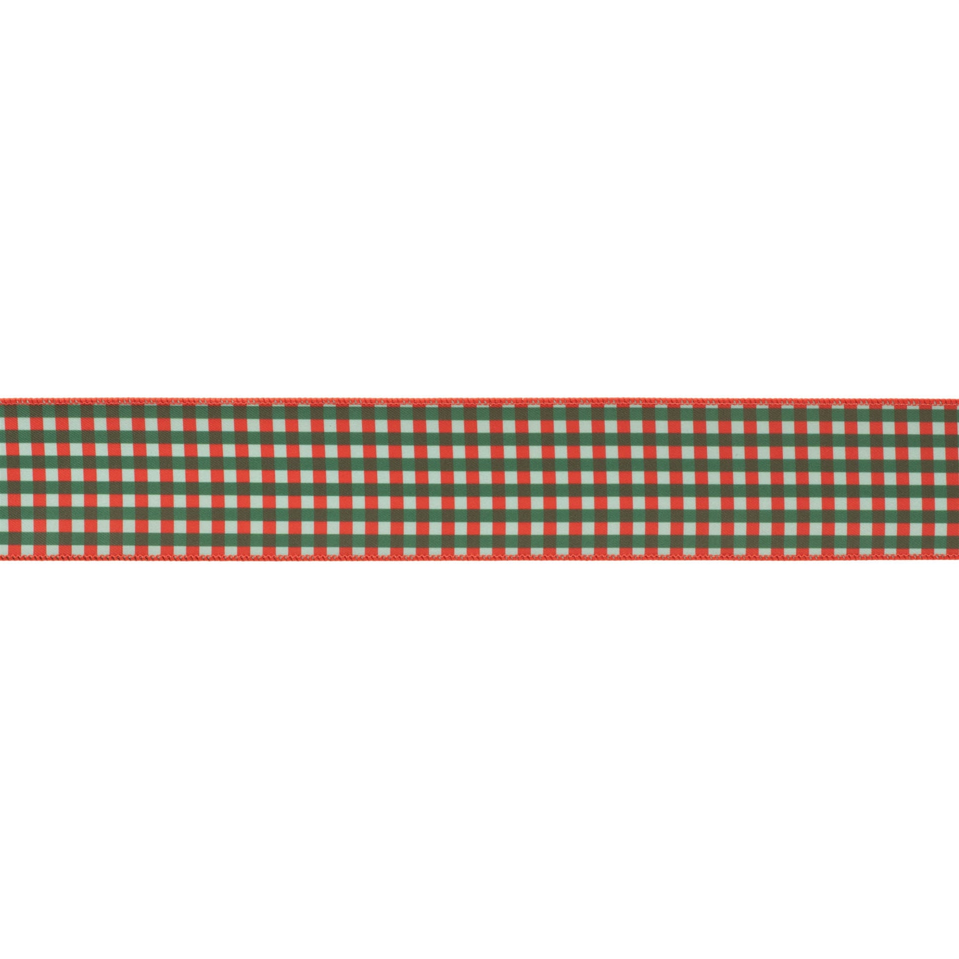 Plaid Wired Ribbon (Set of 2) 4" x 5 Yds