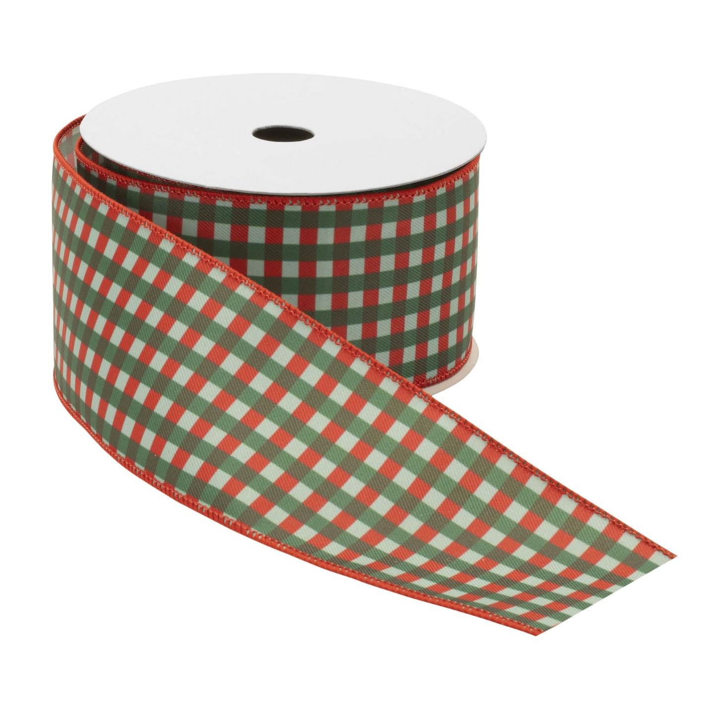 Plaid Wired Ribbon (Set of 2) 4" x 5 Yds