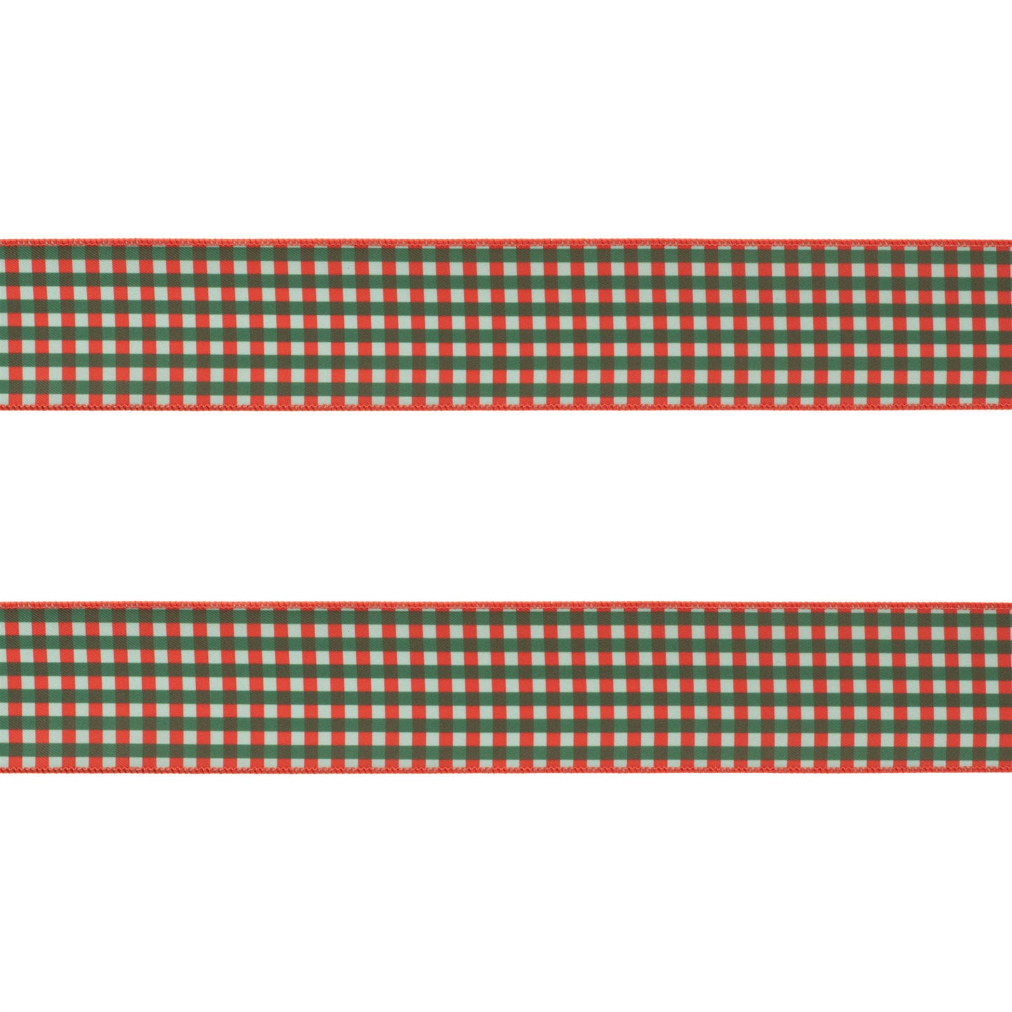 Plaid Wired Ribbon (Set of 2) 4" x 5 Yds