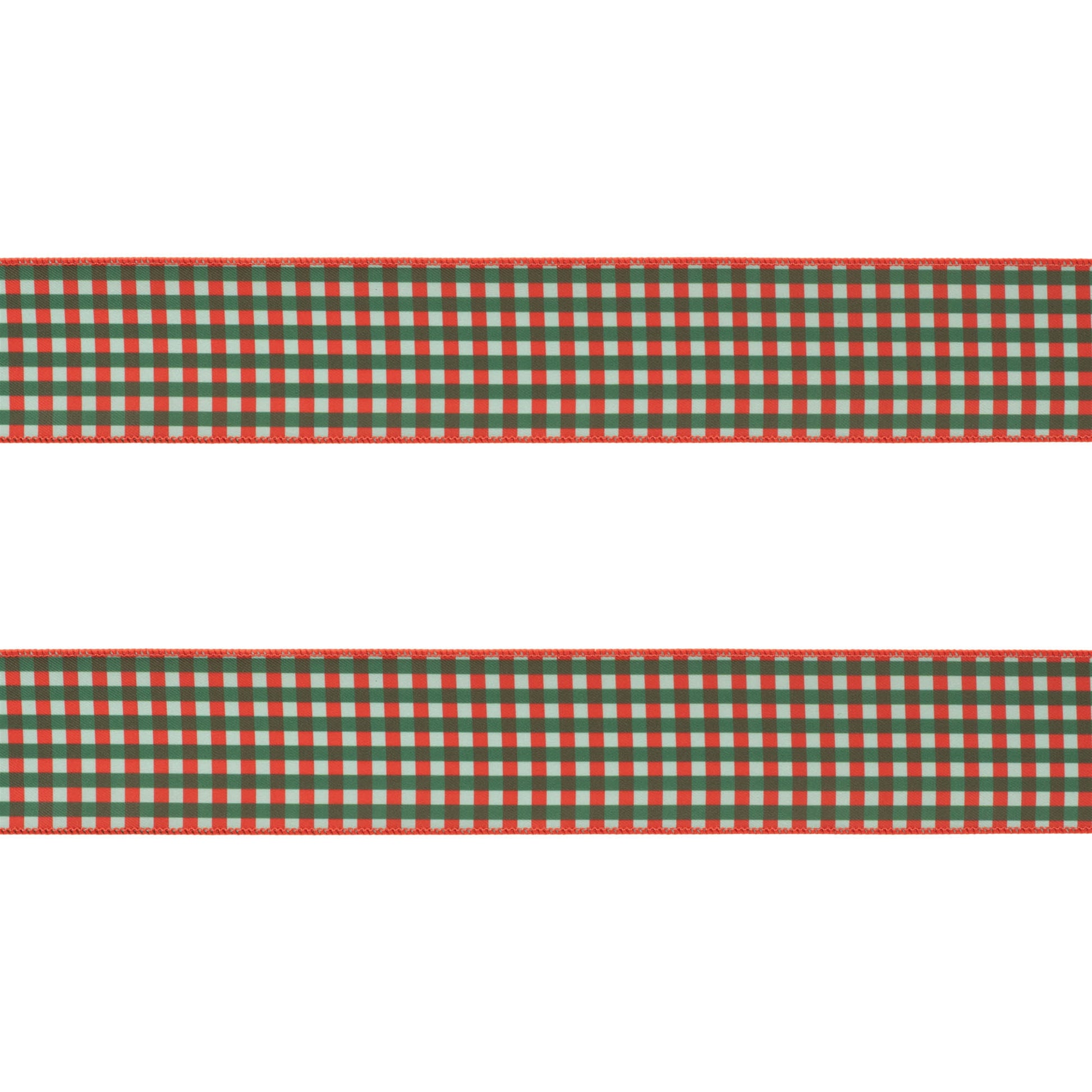 Plaid Wired Ribbon (Set of 2) 4" x 5 Yds