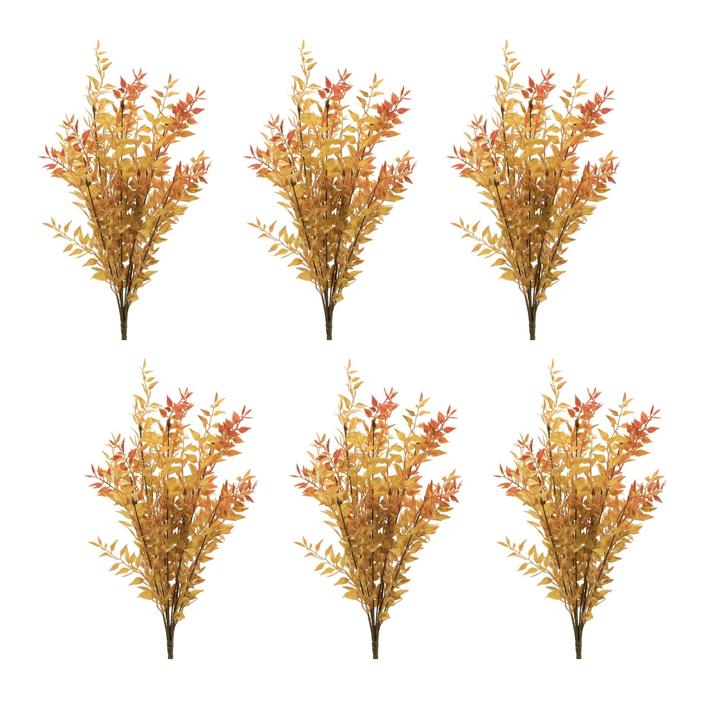 Fall Foliage Bush (Set of 6)