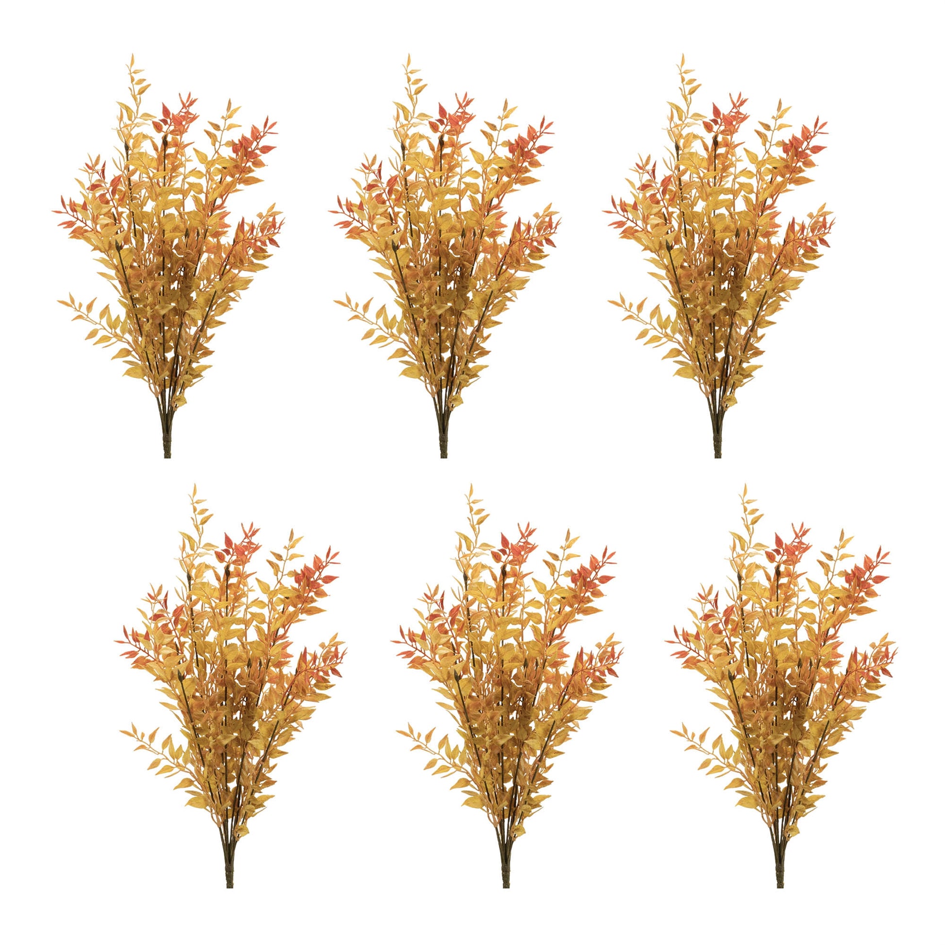 Fall Foliage Bush (Set of 6)