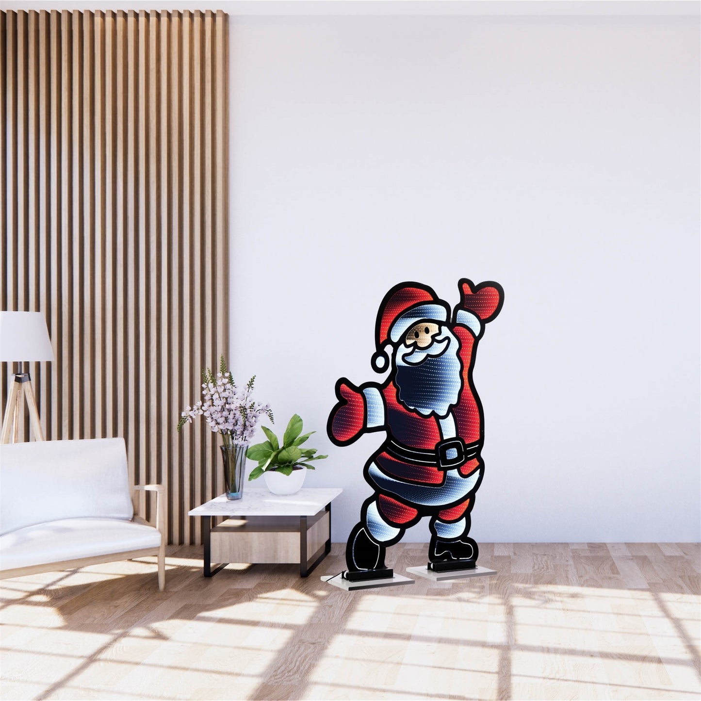 Santa Ekkolight 47"H