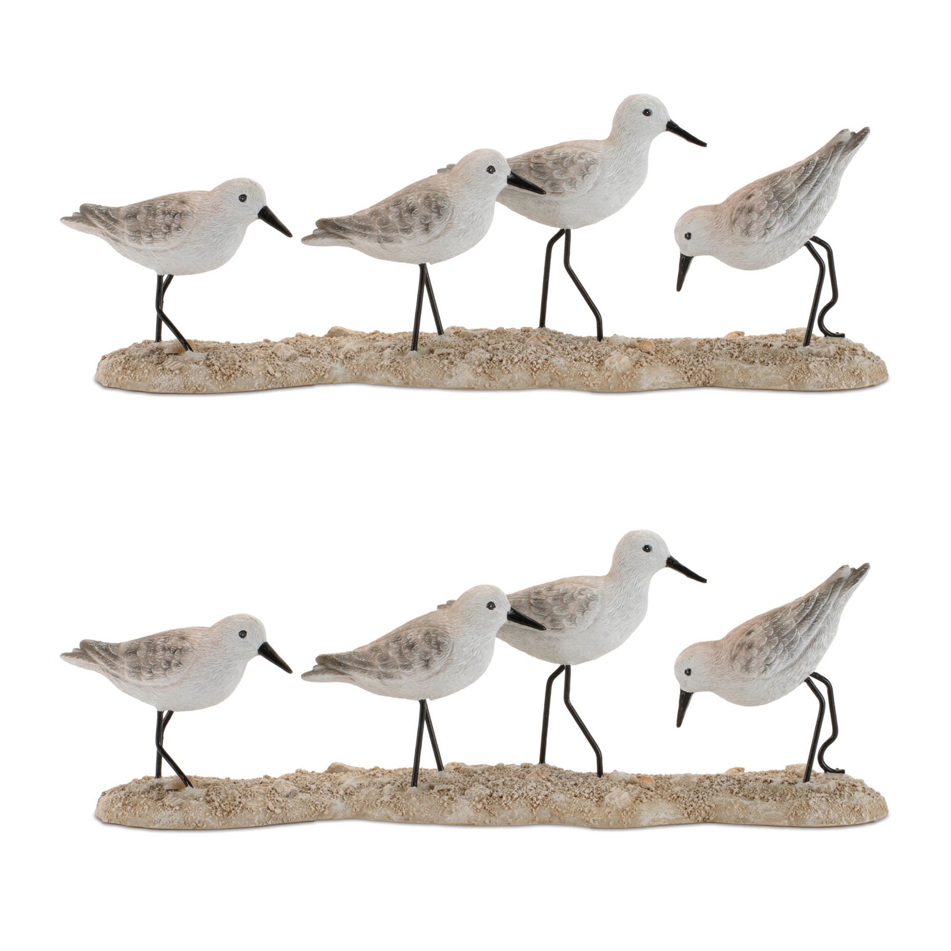 Sea Birds on Branch Figurine (Set of 2)
