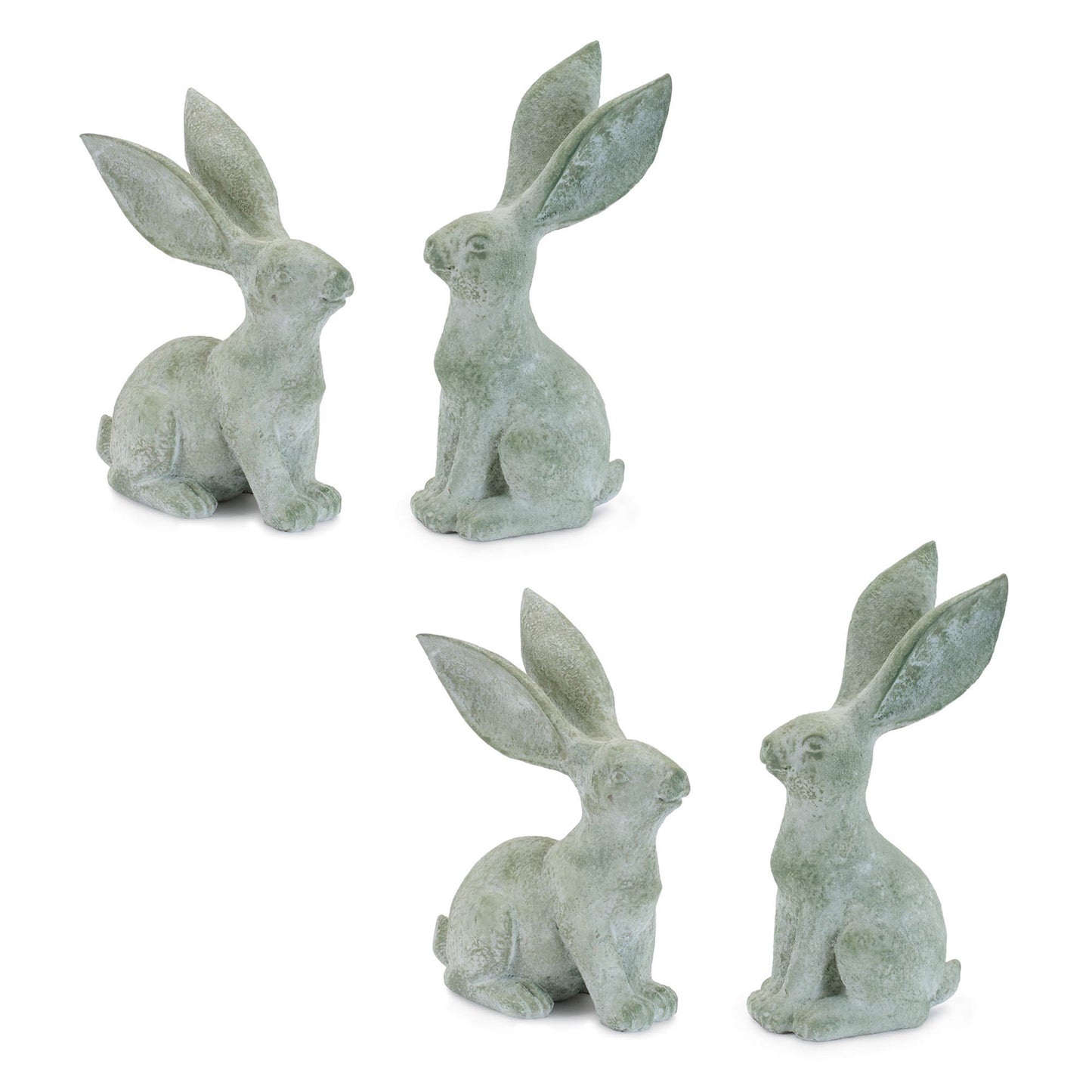 Long Ear Rabbit Figurine (Set of 4)