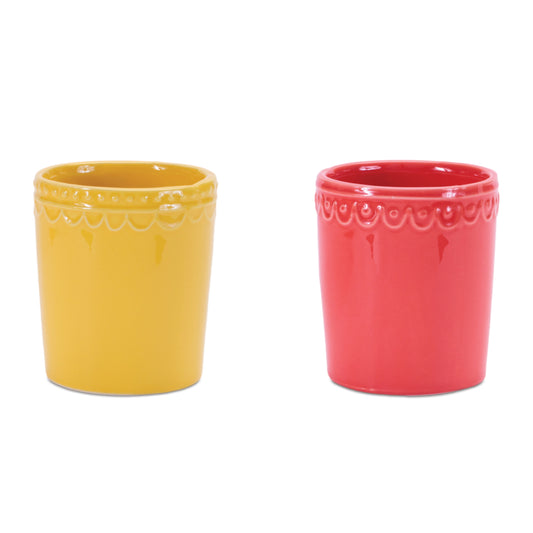 Stoneware Bud Vase (Set of 2)
