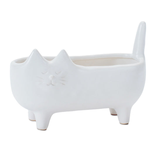 Ceramic Cat Planter (Set of 2)