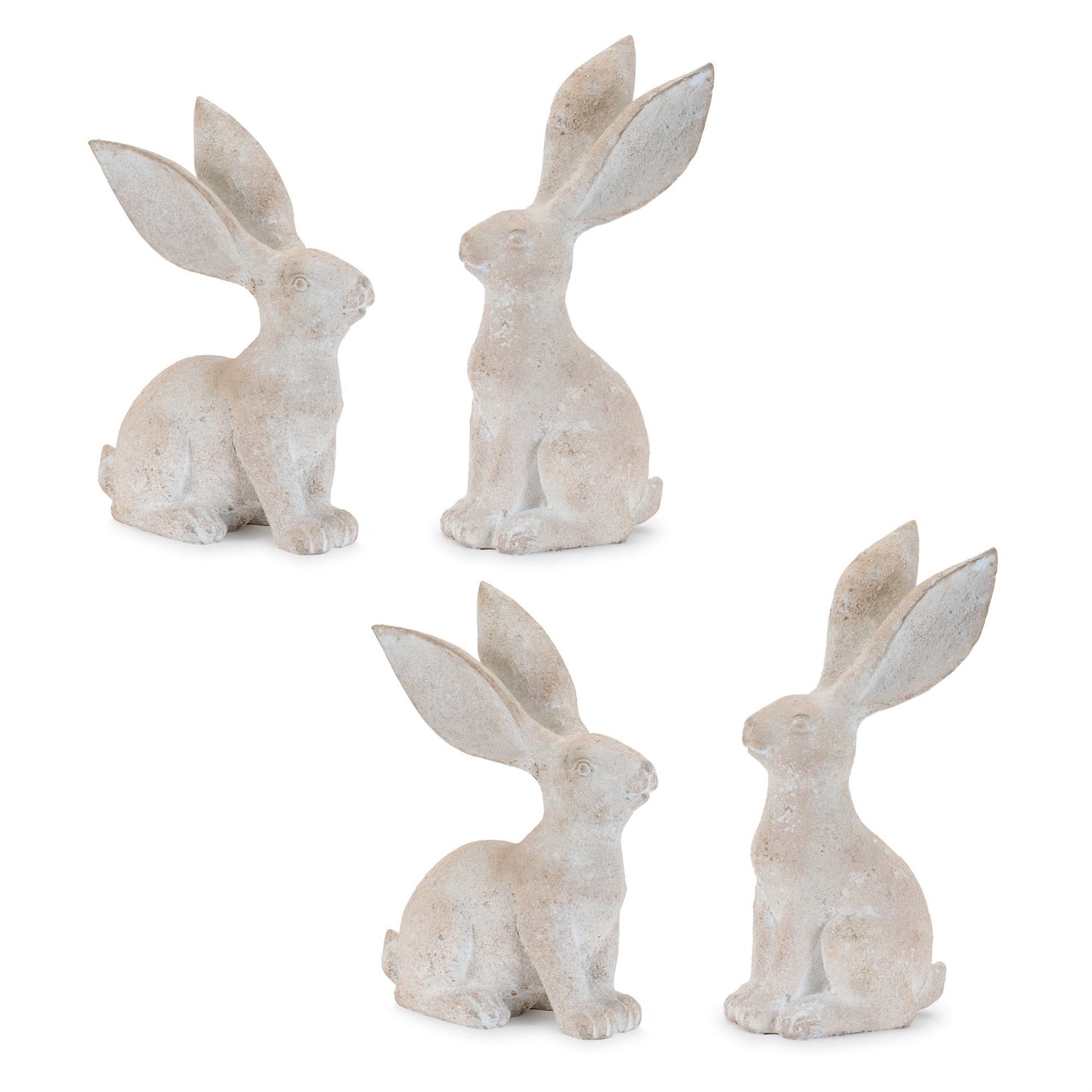 Long Ear Rabbit Figurine (Set of 4)