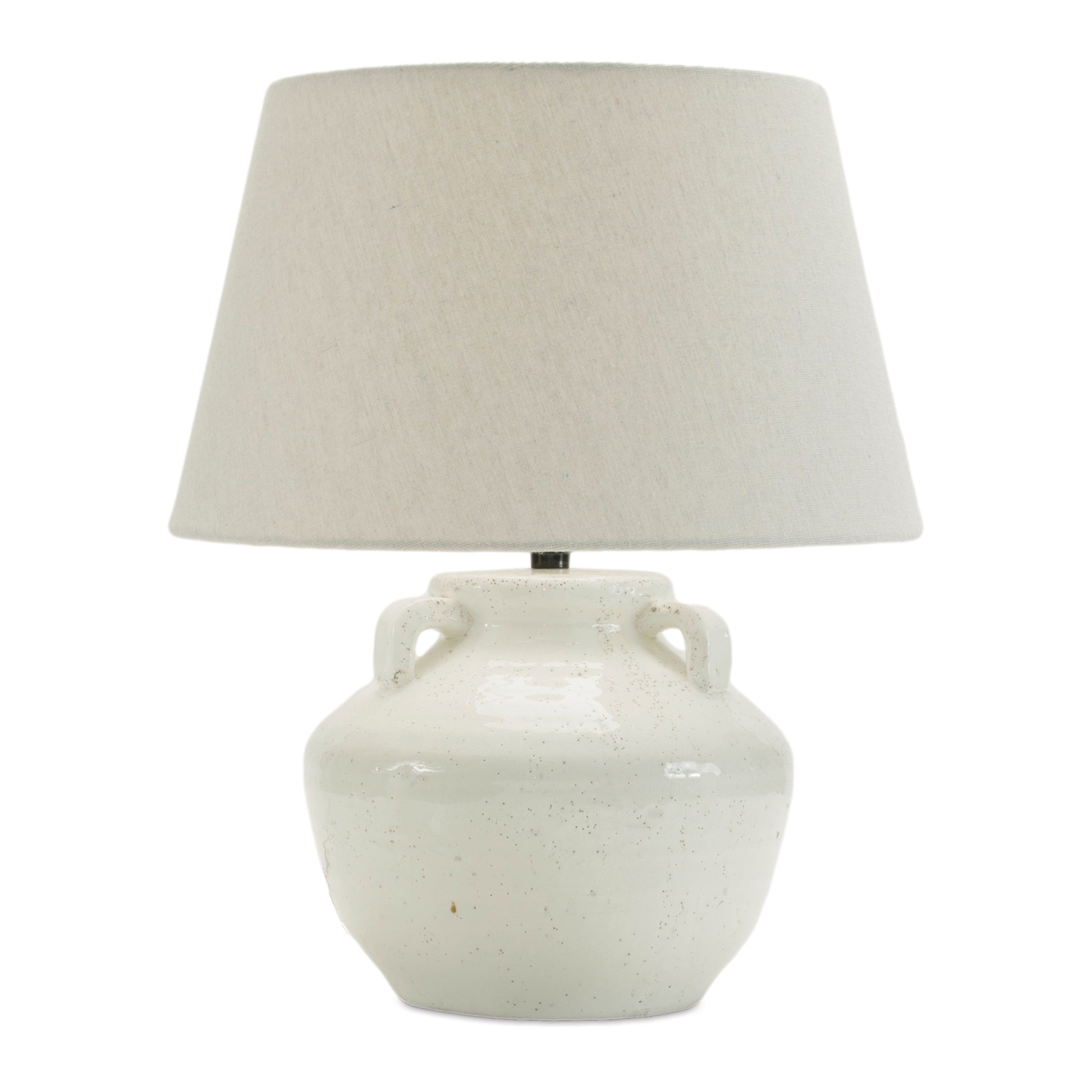 Terra Cotta Amphora Table Lamp 18.5"H