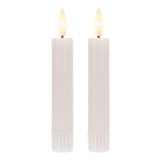 FIA Wick Ivory Mini Taper Candle (Set of 4)