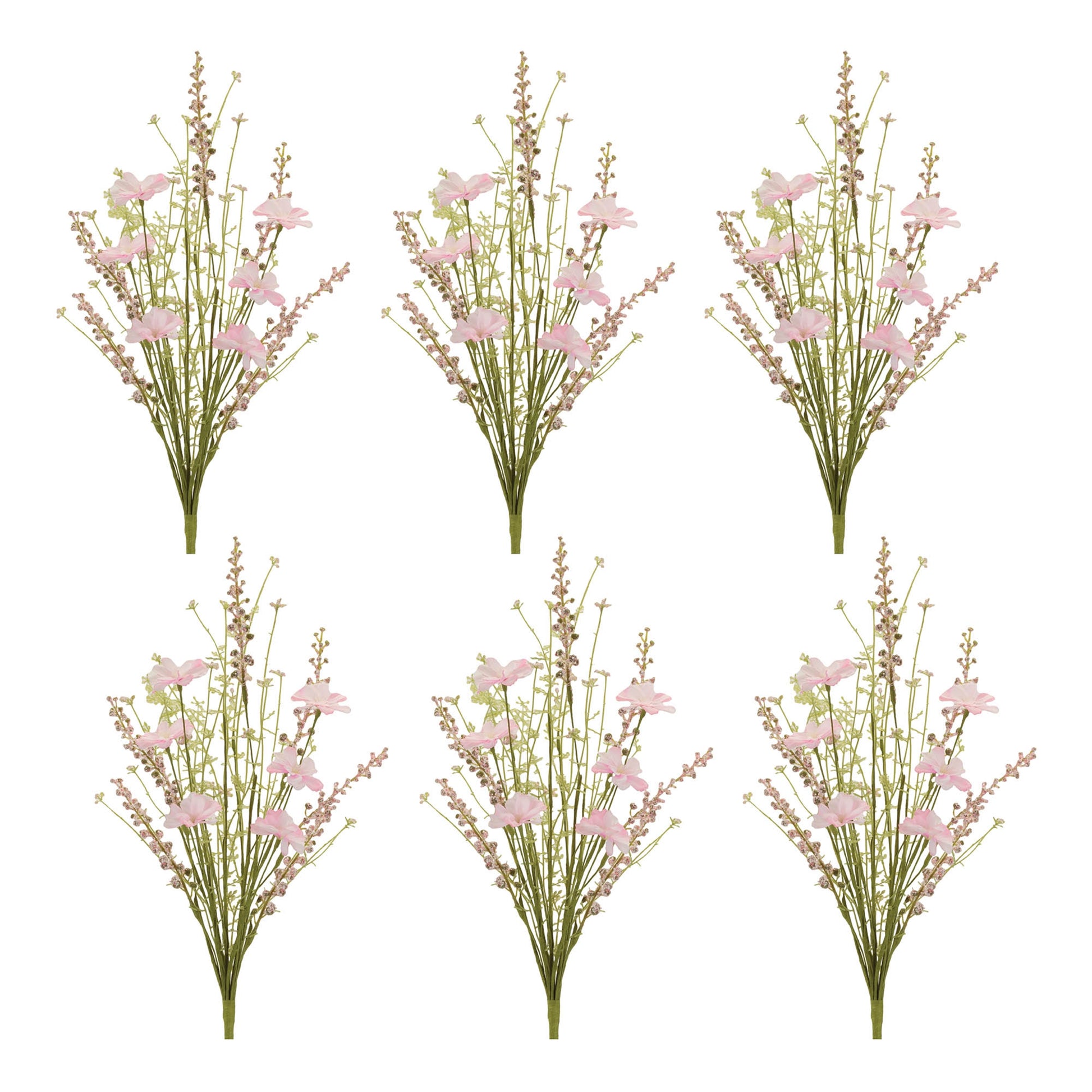 Mixed Cosmos Floral Bush (Set of 6)