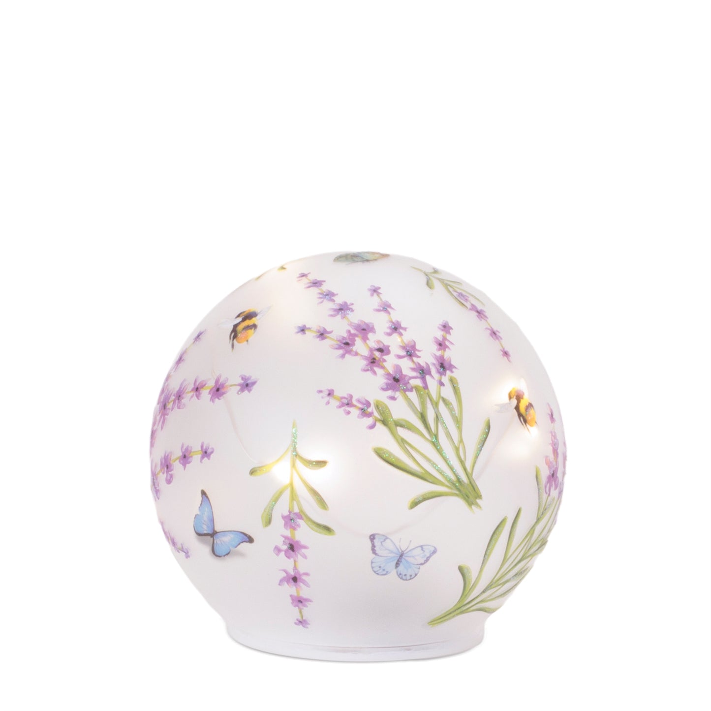 LED Floral and Butterfly Globe (Set of 3)