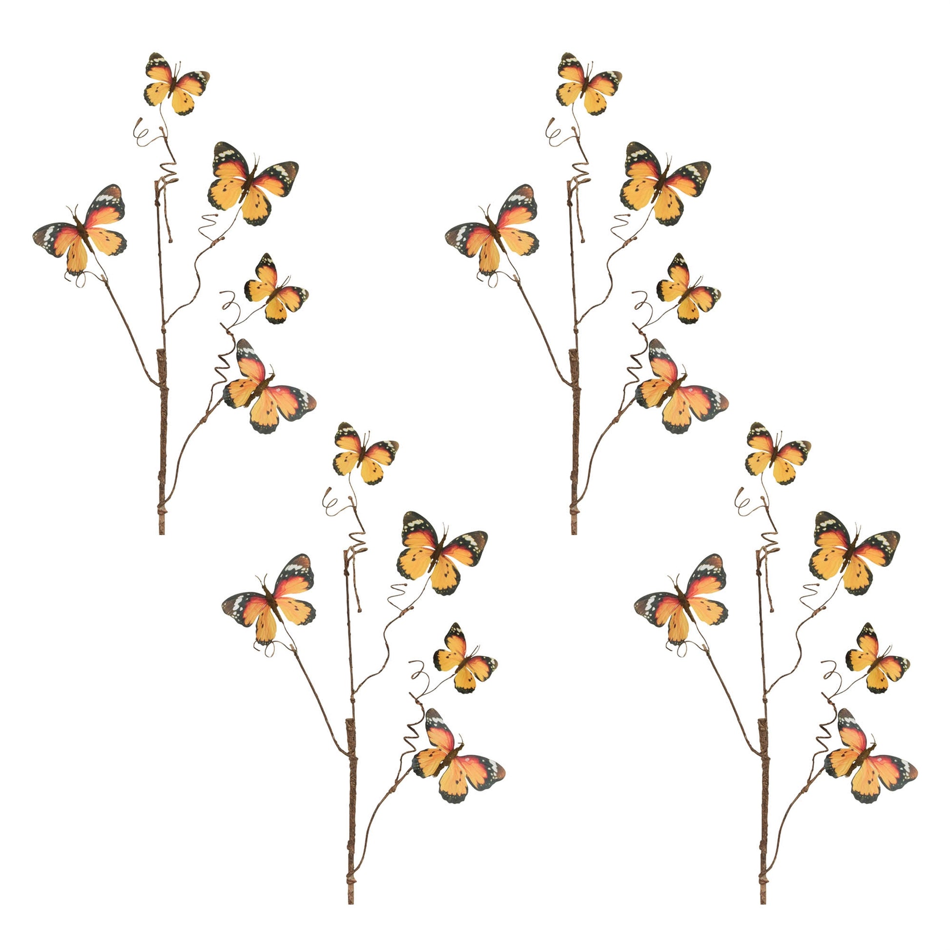 Butterfly Twig Spray (Set of 4)
