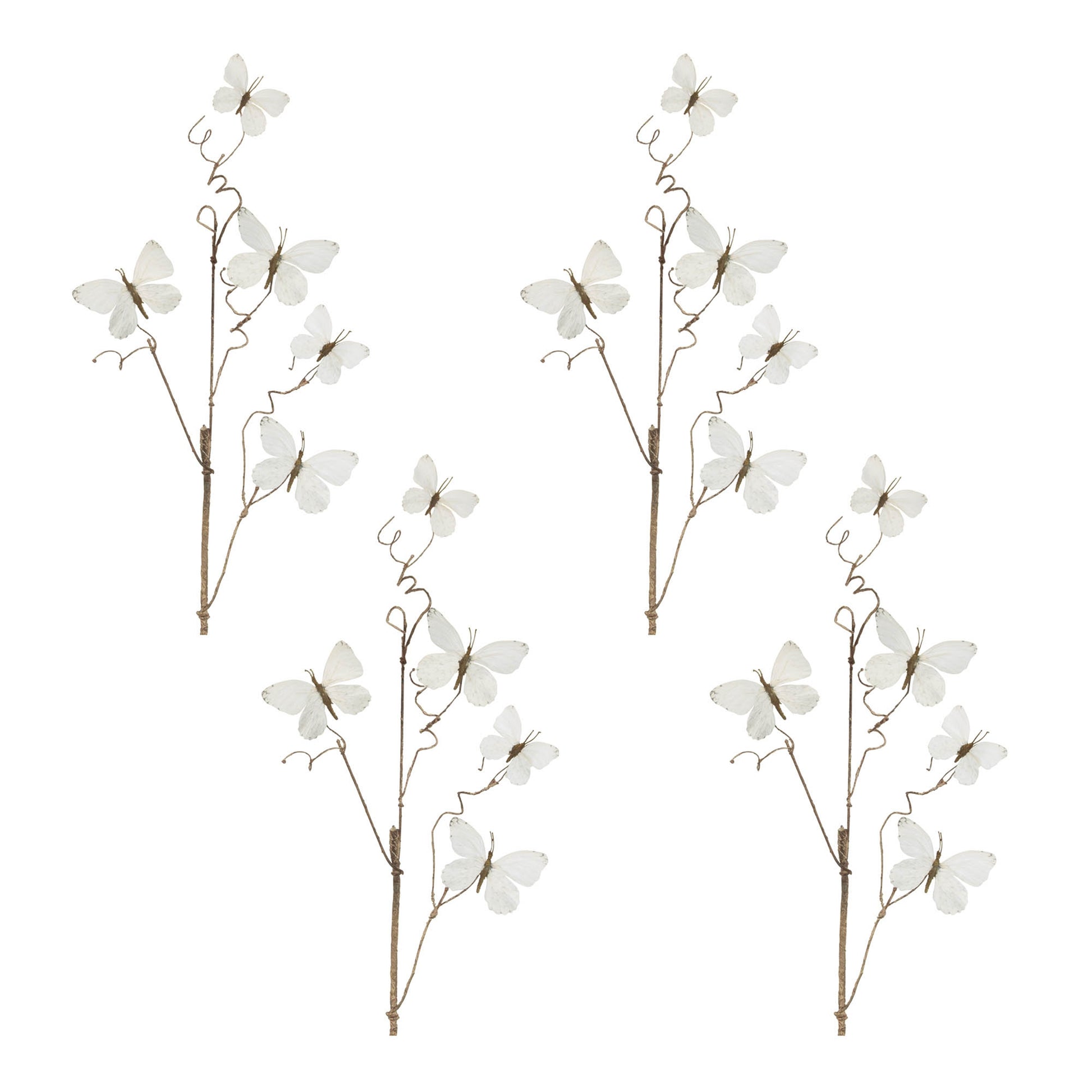 Butterfly Twig Spray (Set of 4)