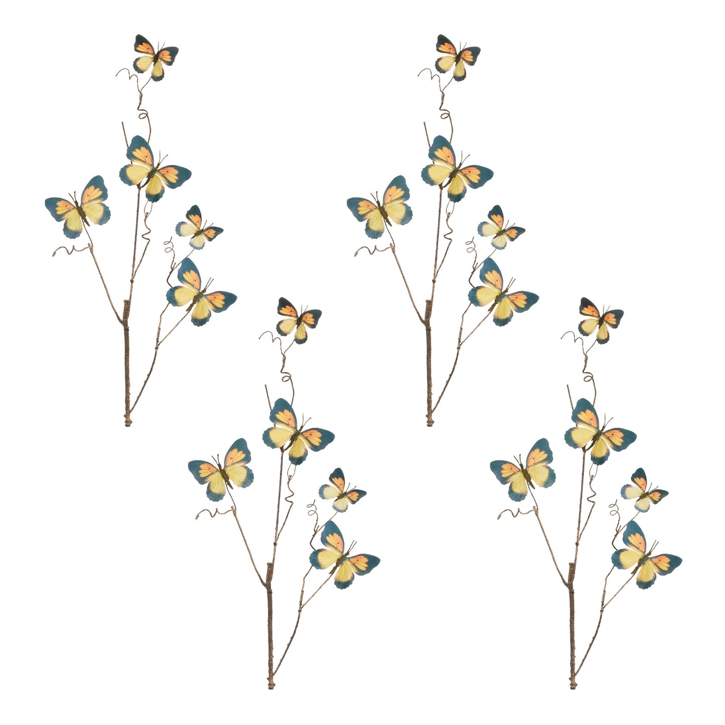 Butterfly Twig Spray (Set of 4)
