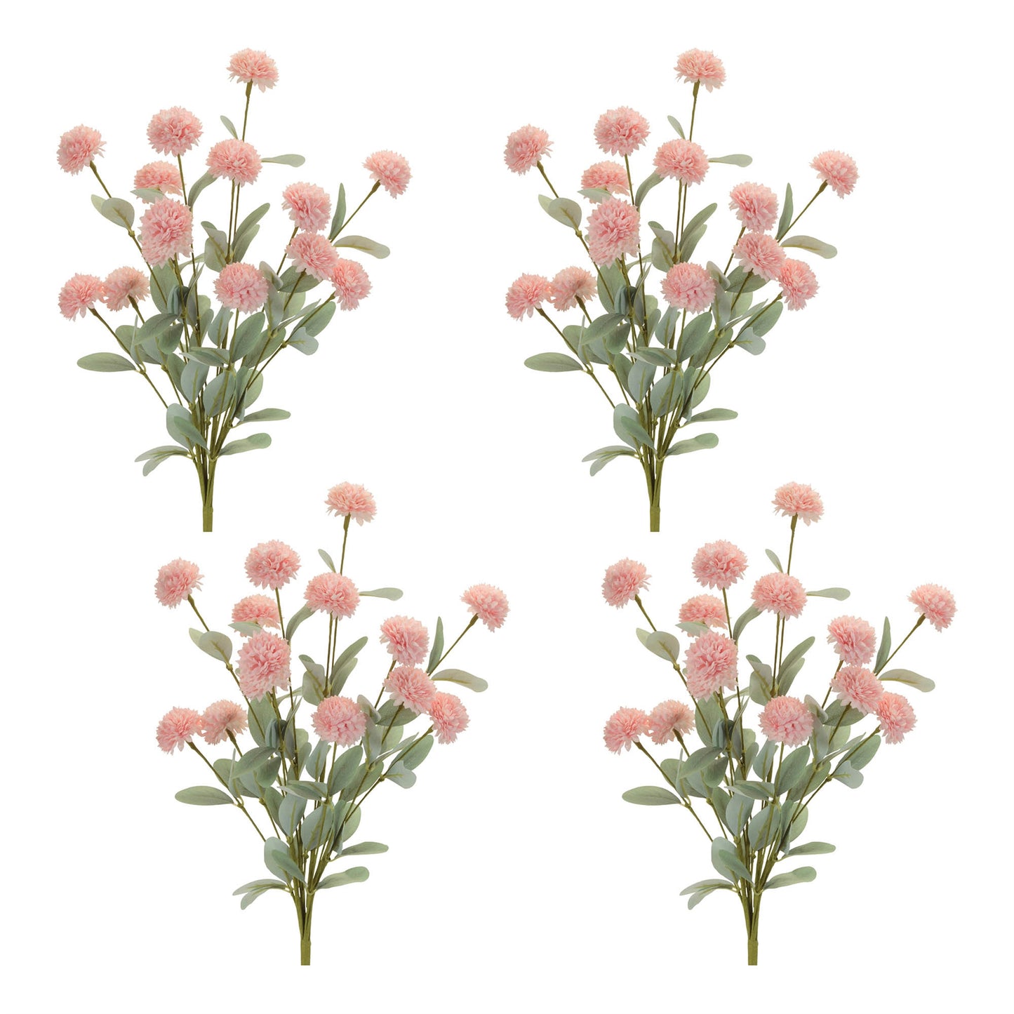 Mini Mum Floral Bush (Set of 4)