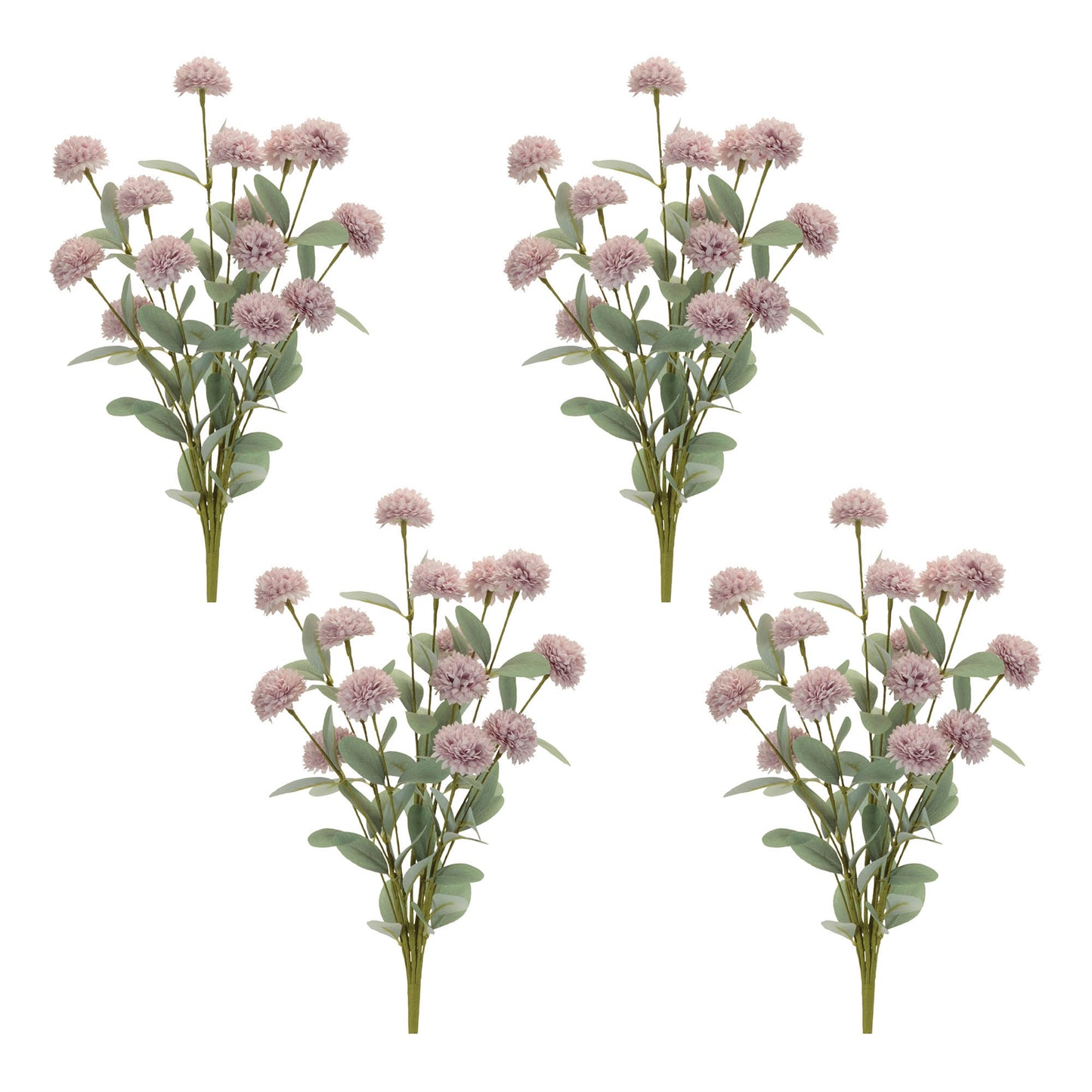 Mini Mum Floral Bush (Set of 4)