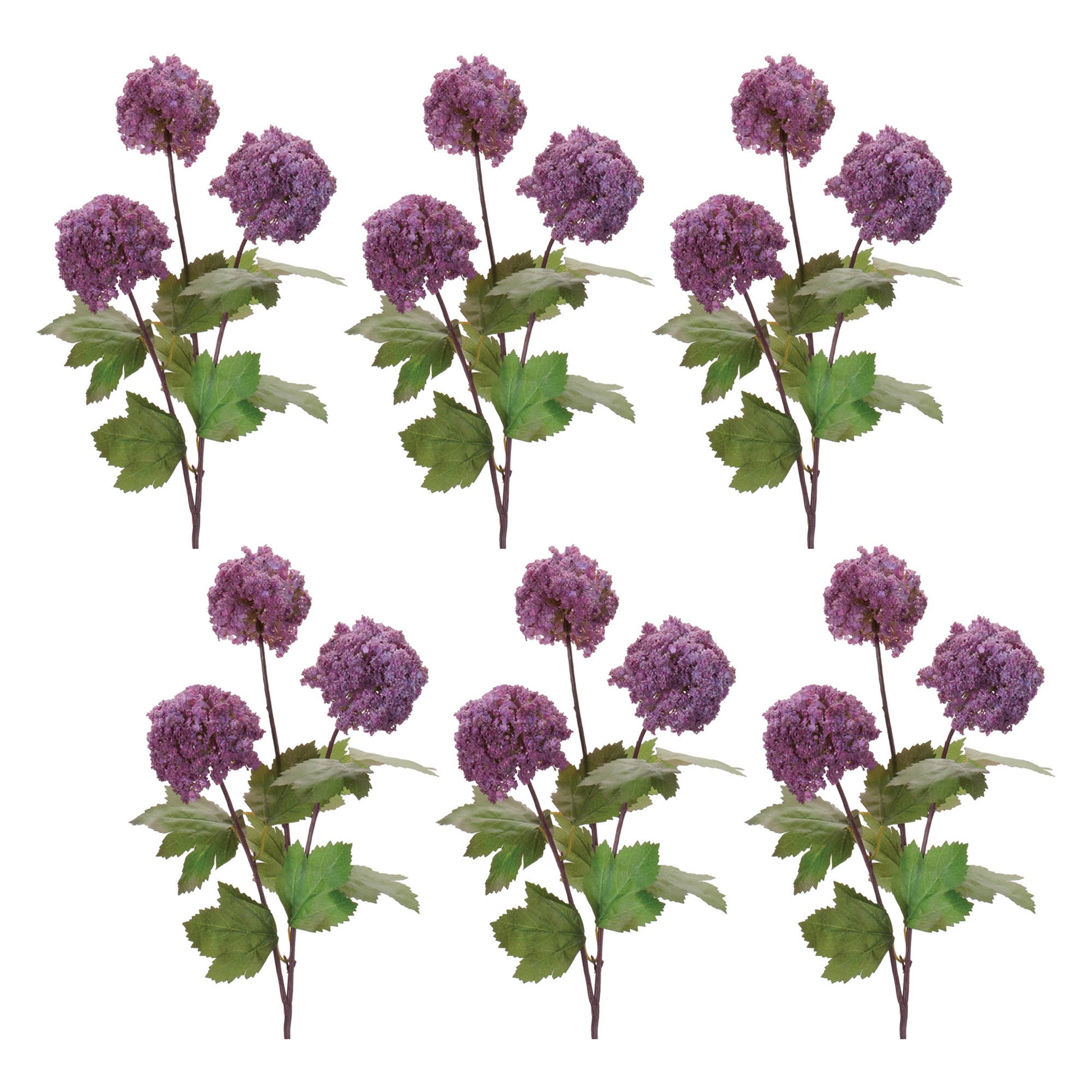 Snowball Floral Spray (Set of 6)