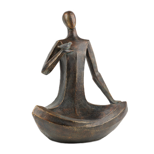 Copper Garden Statue